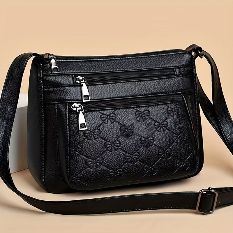 Unisex չեզոք քիվիլացված քառակուսի խաչաձև պայուսակ, թեթև պատահական սպորտային ճամփորդական փոքրիկ պայուսակ տղամարդկանց և կանանց համար: