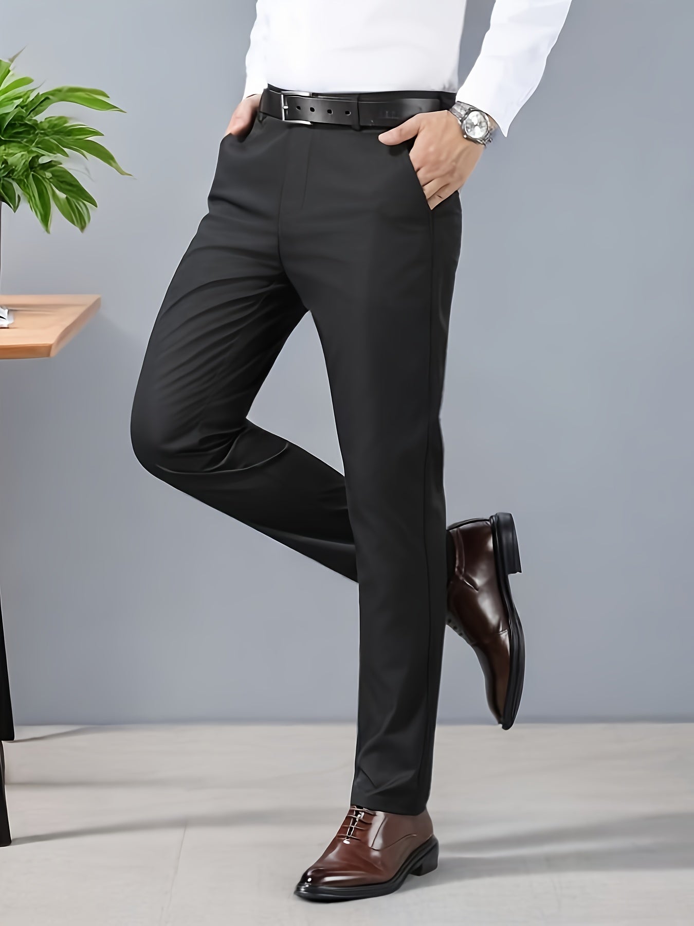 Gengyuan Shi - Men'S Premium Business Trousers