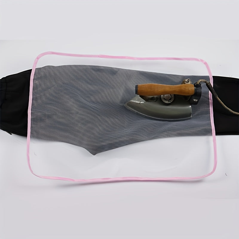 1pc Ironing mat - withstand high temperature ironing mesh, protective Ironing mesh, protective garment pressing pad for home use, with utility hooks.