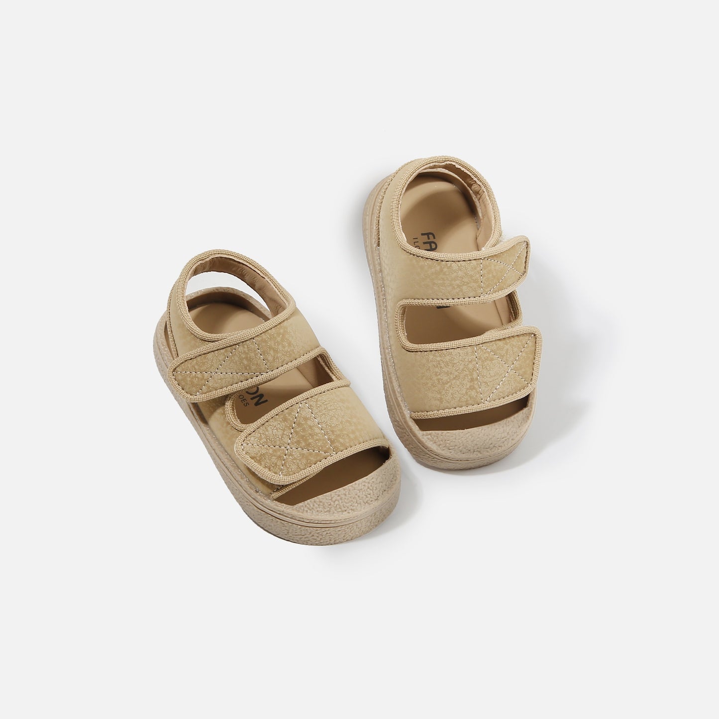 Kids' Breathable Open-Toe Footwear for Boys & Girls with Hook-and-loop Fastener Closure, Ideal for Beach & Leisure Activities