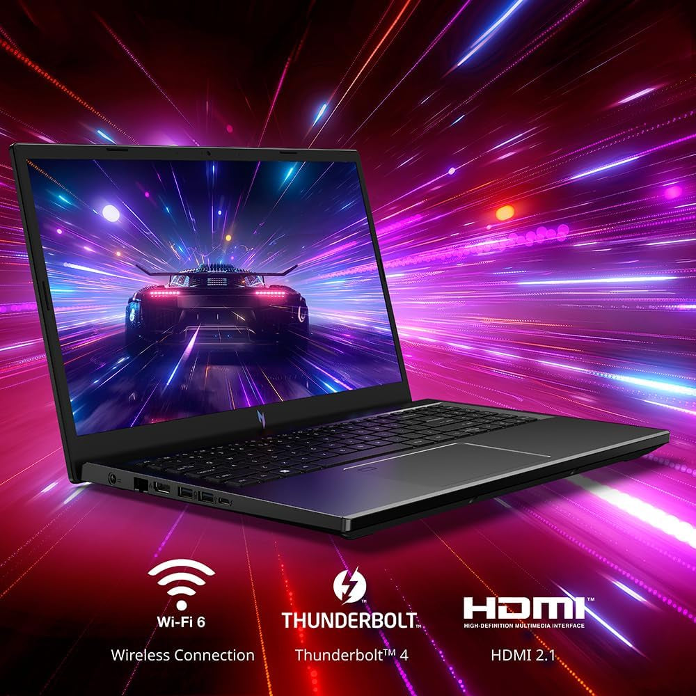 Acer Nitro V Gaming Laptop | Intel Core I9-13900H Processor | NVIDIA Geforce RTX 4060 Laptop GPU | 15.6" FHD IPS 144Hz Display | 16GB DDR5 | 512GB Gen 4 SSD | Wifi 6 | Backlit KB | ANV15-51-99DR