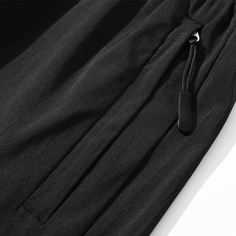 Men'S Summer Shorts in a Set of Two, Loose-Fitting, Breathable, Solid Color, Quick-Drying, Lightweight And Trendy.