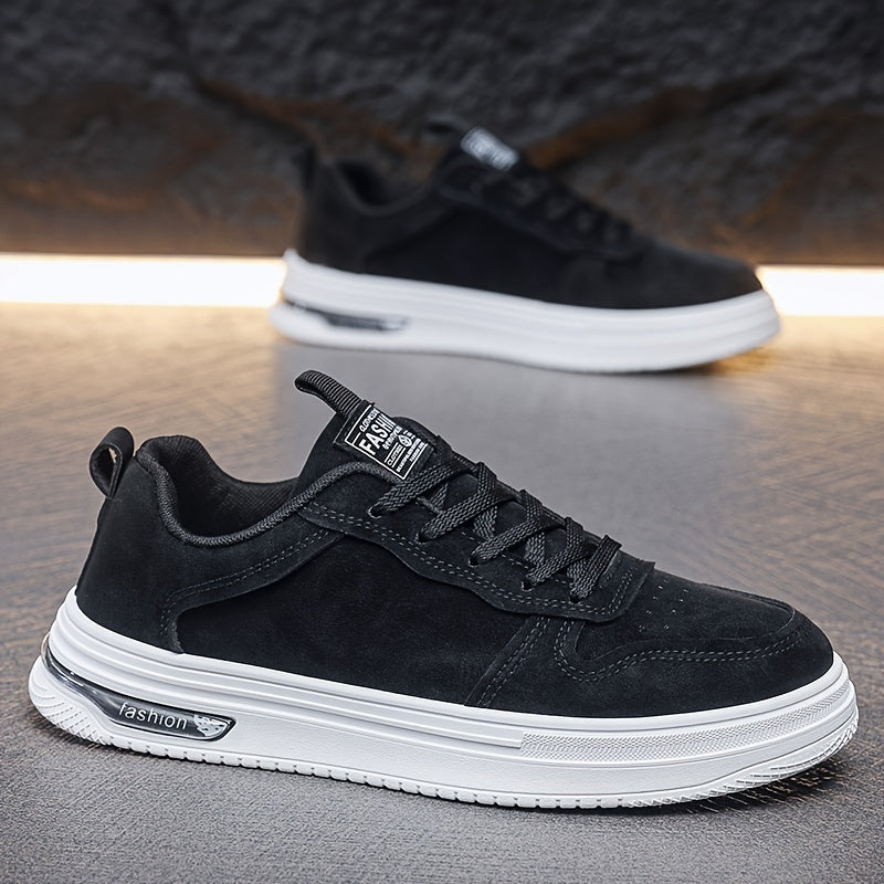 Men's Vintage-Inspired Casual Footwear - Breathable, Non-Slip Sole Low-Top Skate Shoes for All Seasons