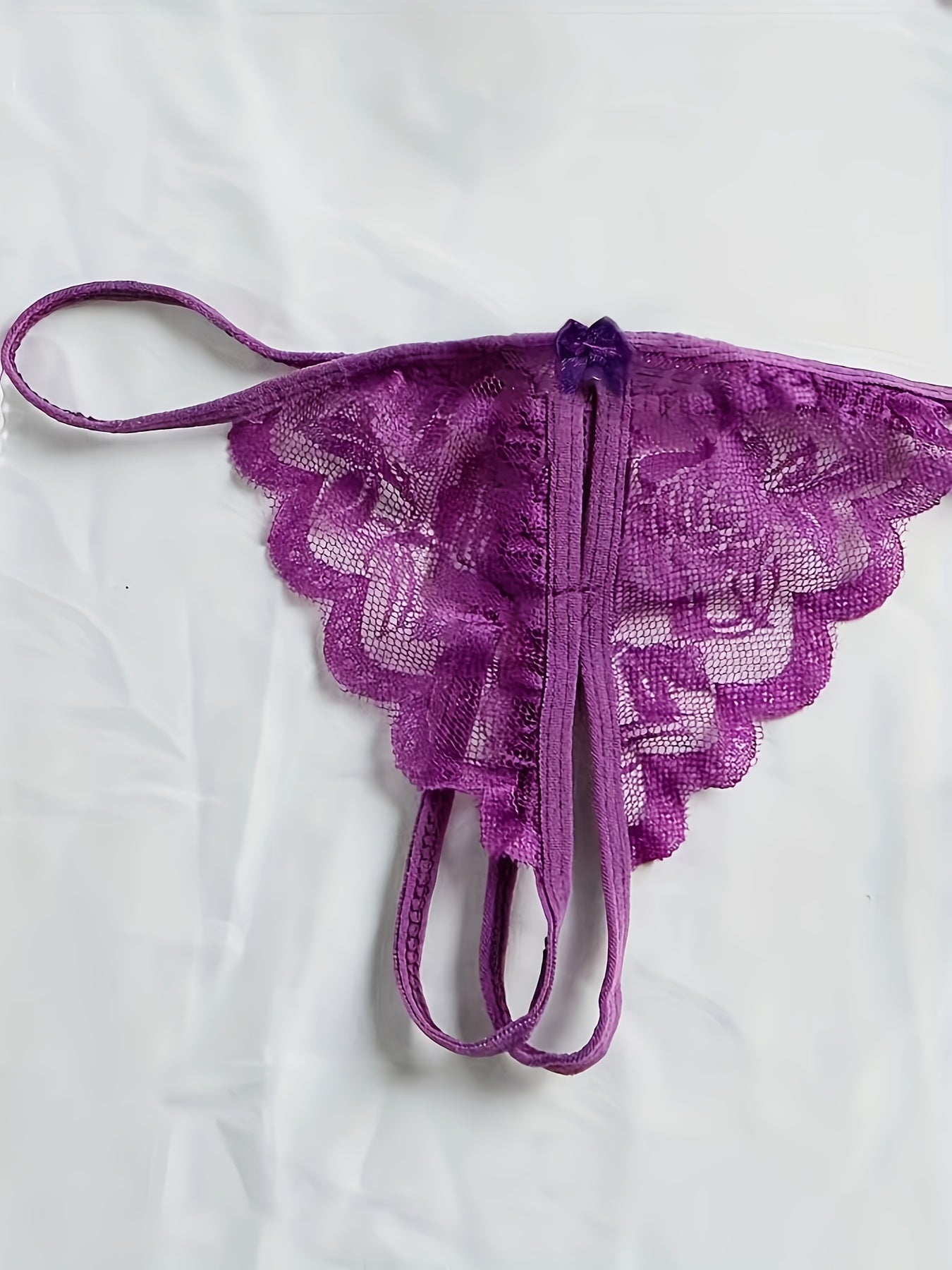 Sexy V-Neck Lace Floral Sexy Lingerie Bra Crotchless Panties, Women'S Sexy Lingerie, Free-To-Take Three-Point Lingerie Set, Suitable for Halloween, Christmas, Thanksgiving, Valentine'S Day, Give Gifts to Girlfriends And Surpr