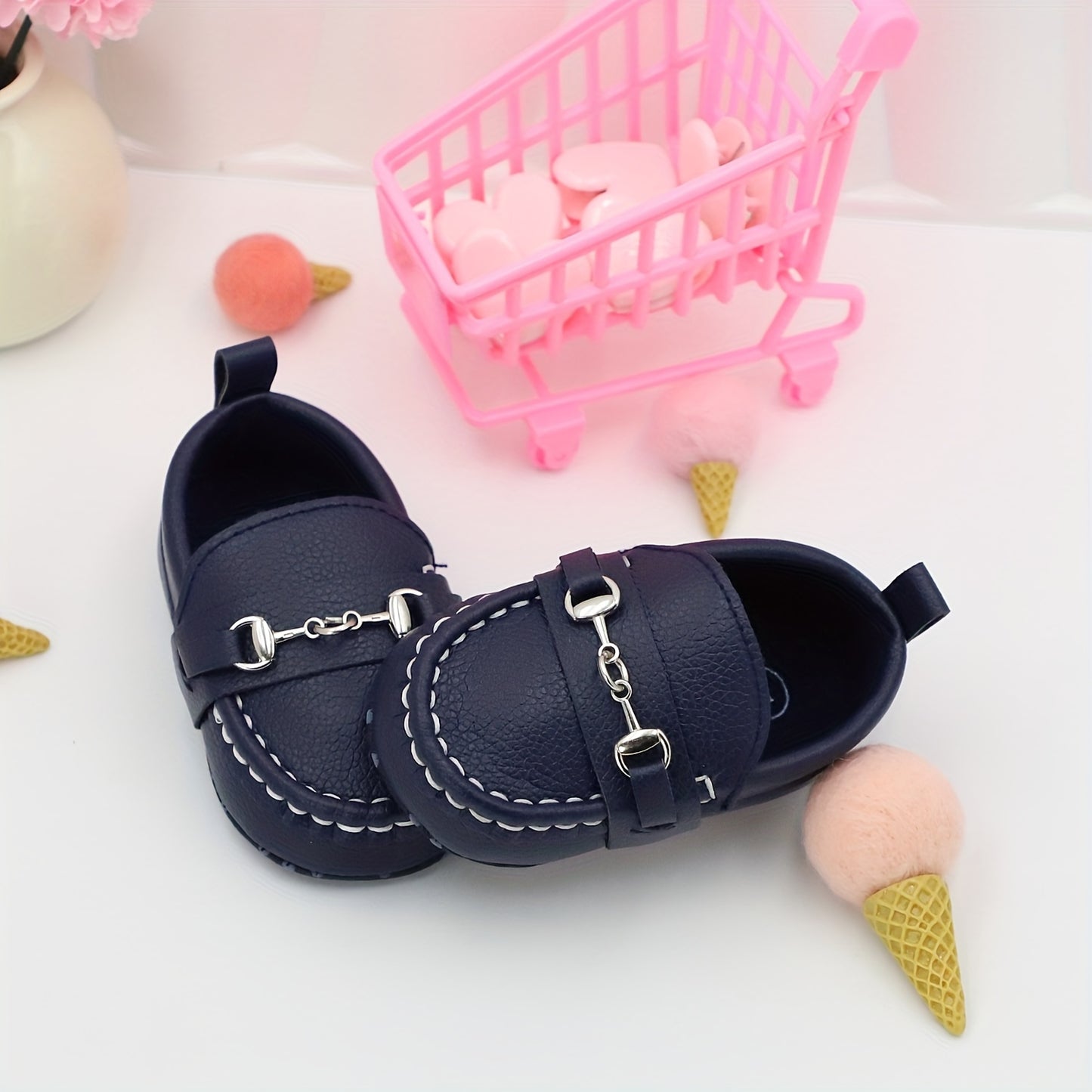 Baby Learning Shoes, Casual Chain Lufu Shoes, Indoor & Party, Four Seasons Style