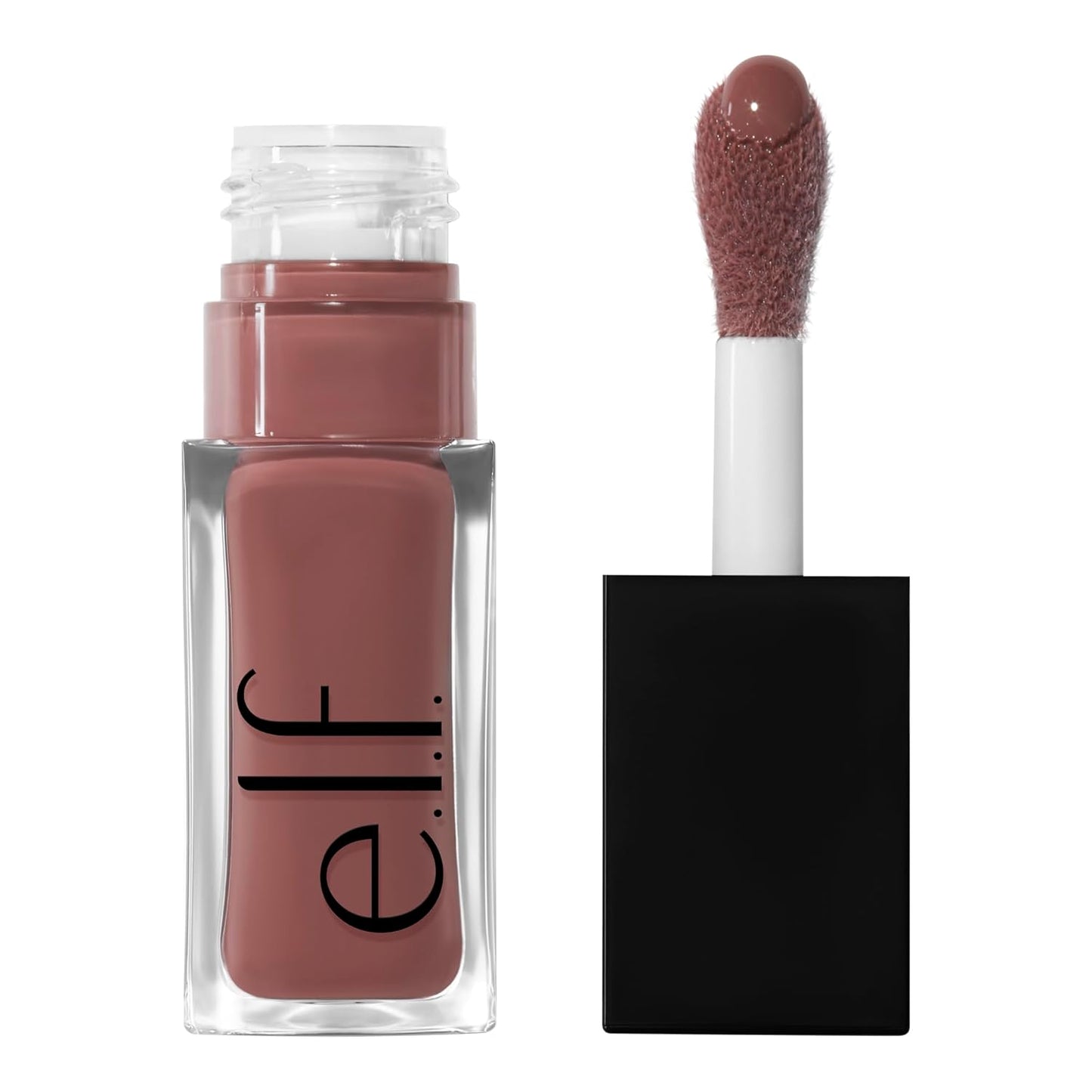 E.L.F. Glow Reviver Lip Oil, Nourishing Tinted Lip Oil for a High-Shine Finish, Infused with Jojoba Oil, Vegan & Cruelty-Free, Rose Envy