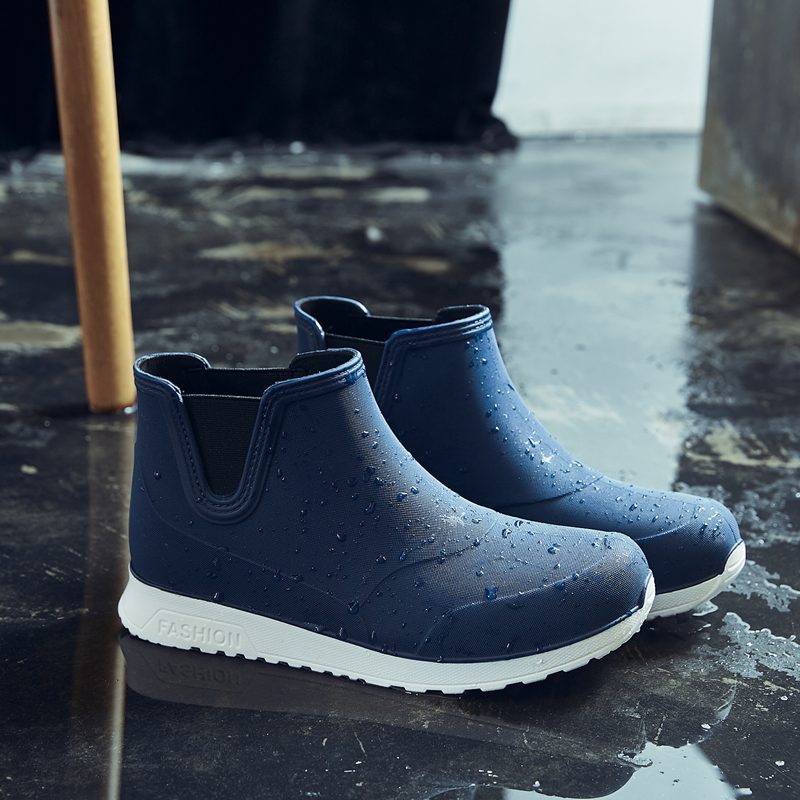 Universal Casual Slip-On EVA Rain Boots for Couples