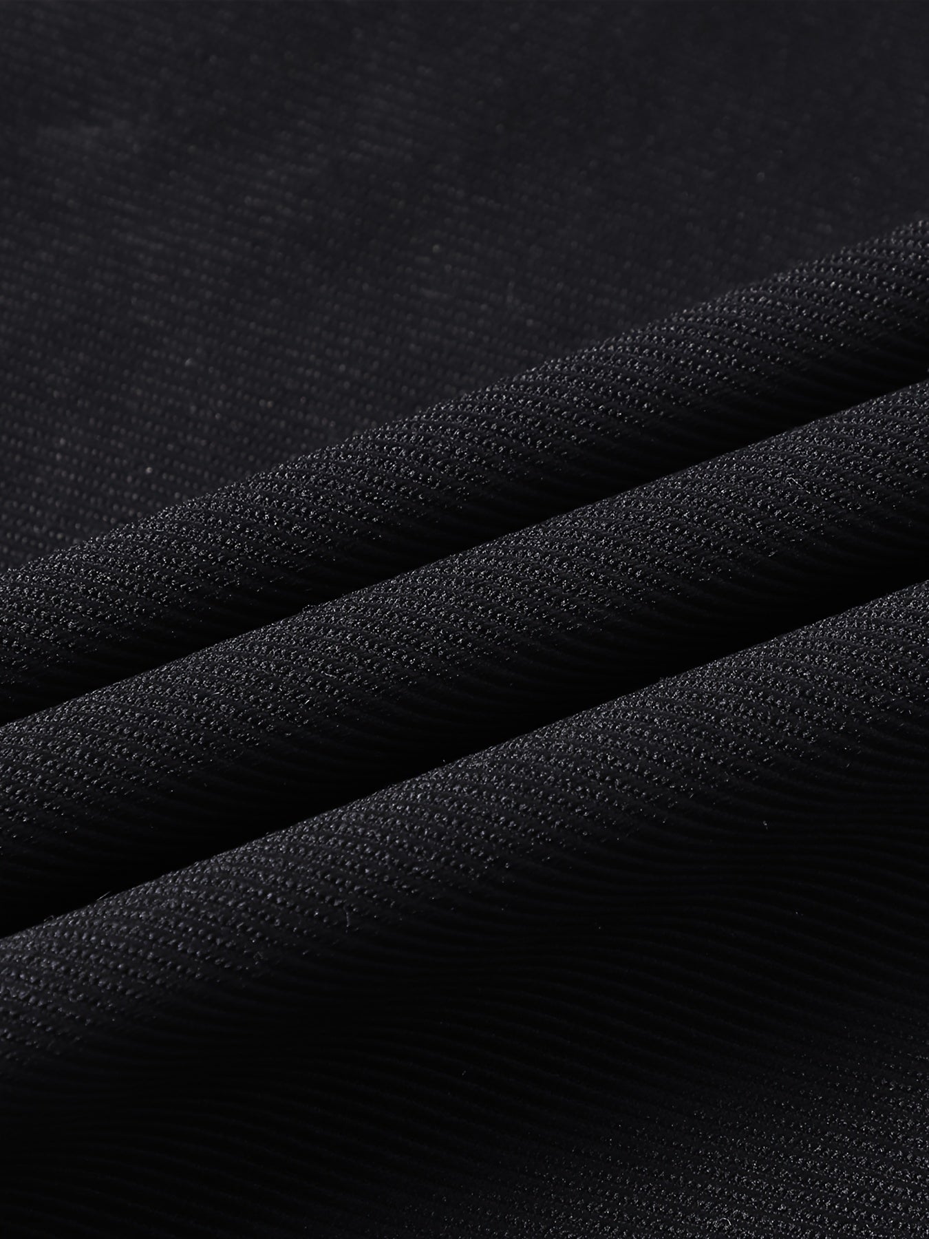 Men's Tapered Polyester Pants with Pockets and Zipper