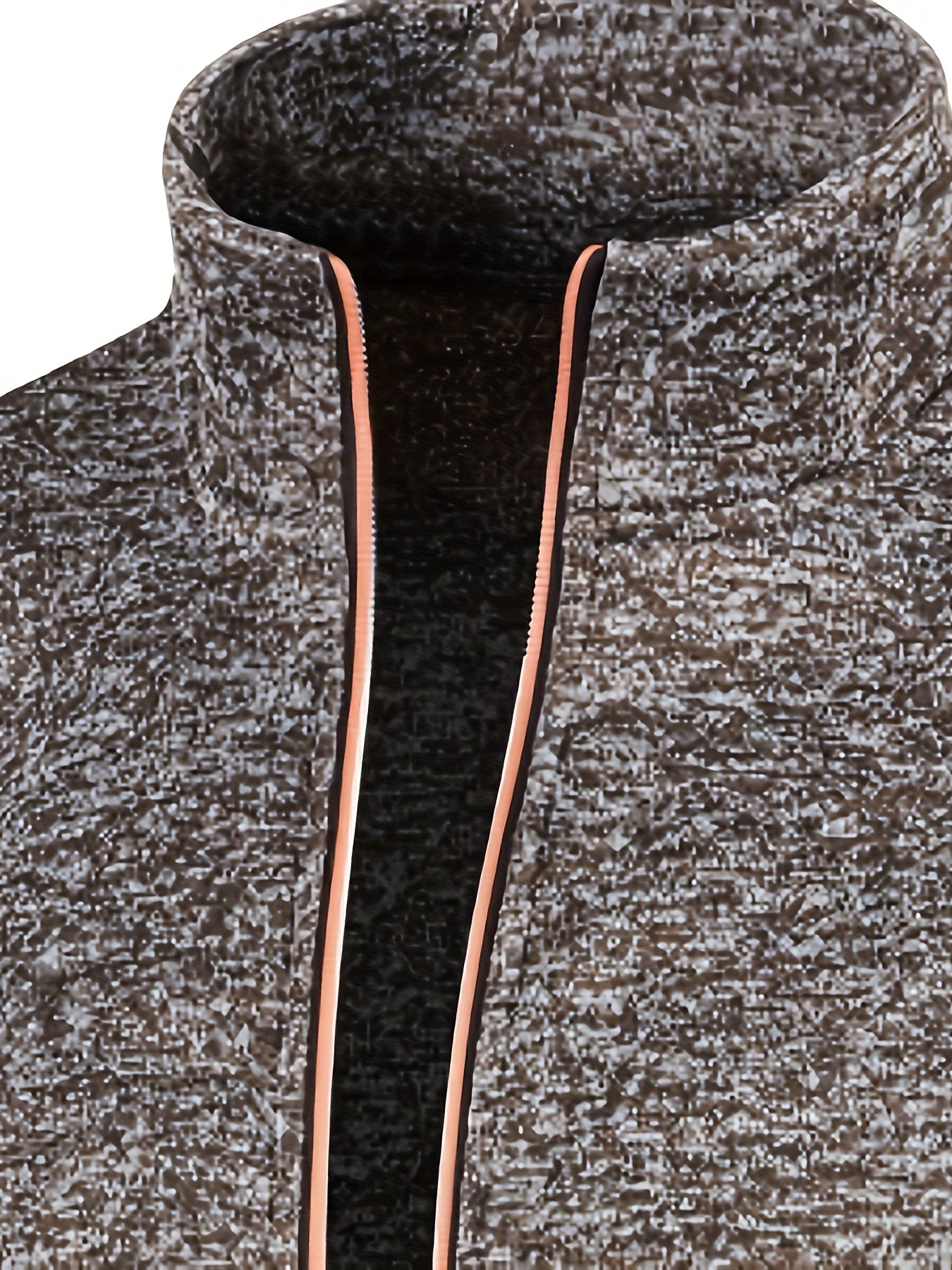Elegant Mid Stretch Cardigan, Men's Casual Full Zip Up Cardigan Sweater Coat For Fall Winter