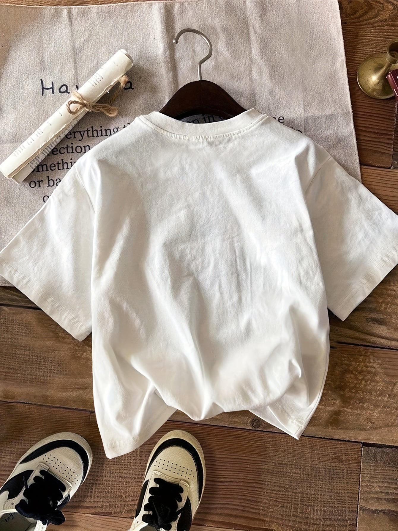 Ladies' Casual T-shirt With Letters, NEW NY USA Pattern, Circular Nect, Summer And Spring Fashion Clothing