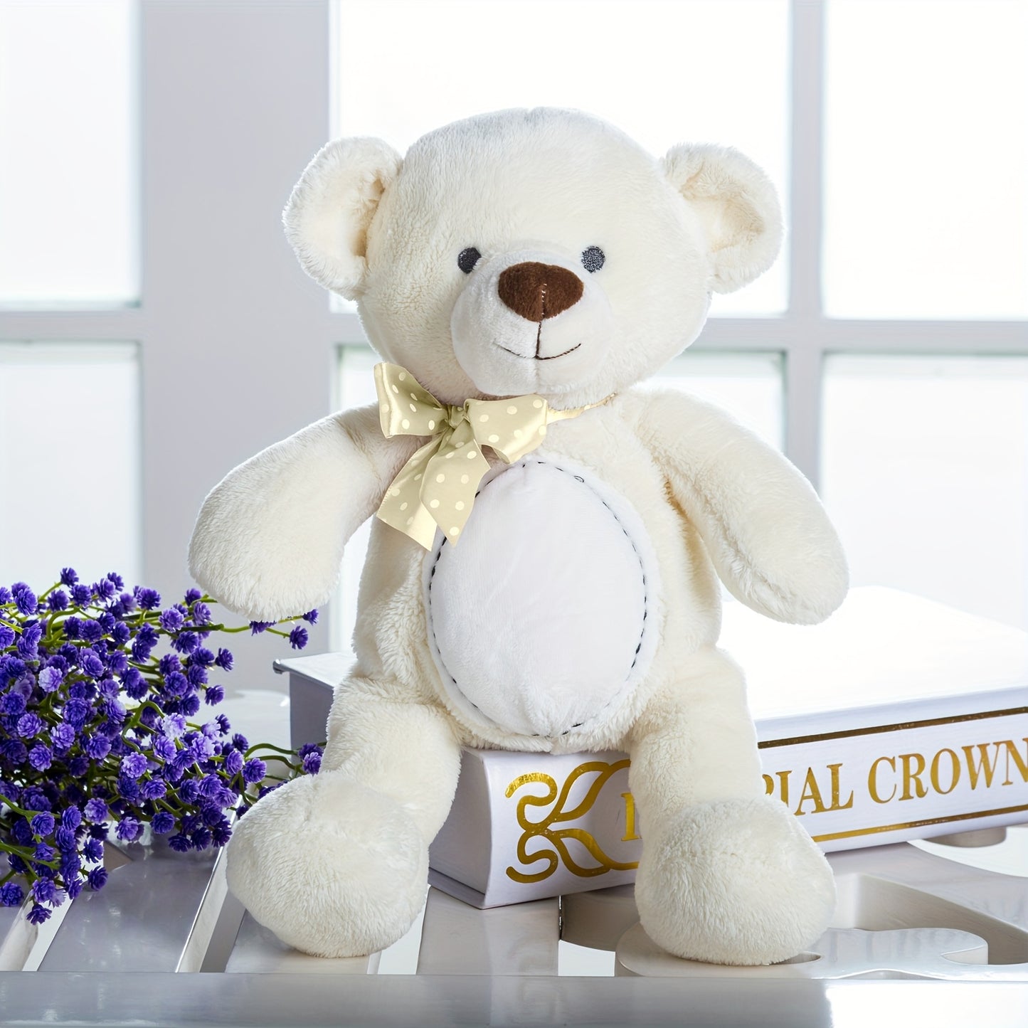 Բնօրինակ խելոք խաղալիք արջուկ փափուկ տիկնիկ, հարմարավետ նախադպրոցական տարիքի երեխաների համար, 33 սմ