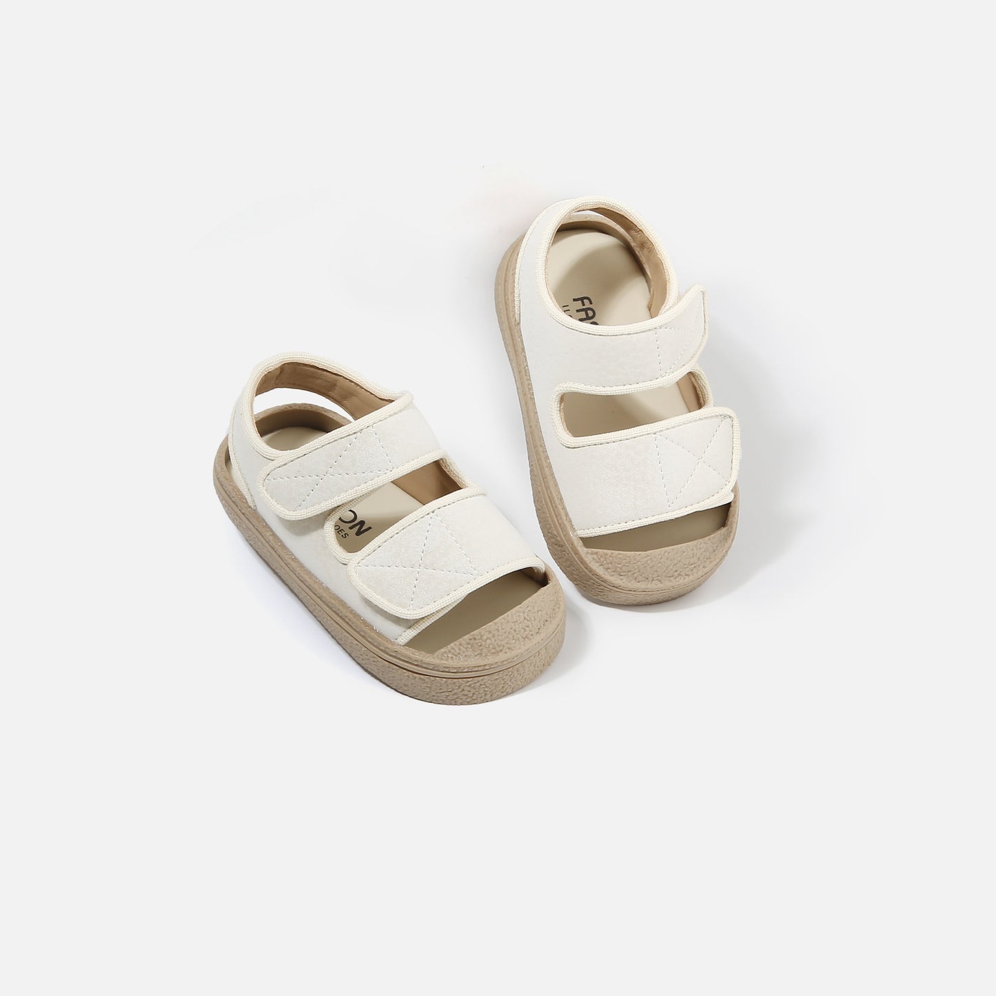 Kids' Breathable Open-Toe Footwear for Boys & Girls with Hook-and-loop Fastener Closure, Ideal for Beach & Leisure Activities