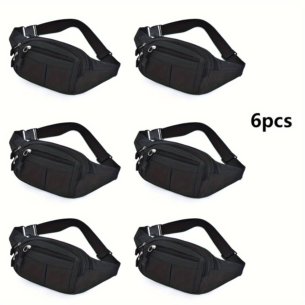 Fashion Canvas Outdoor Travel Waist Bag Casual Fanny Pack