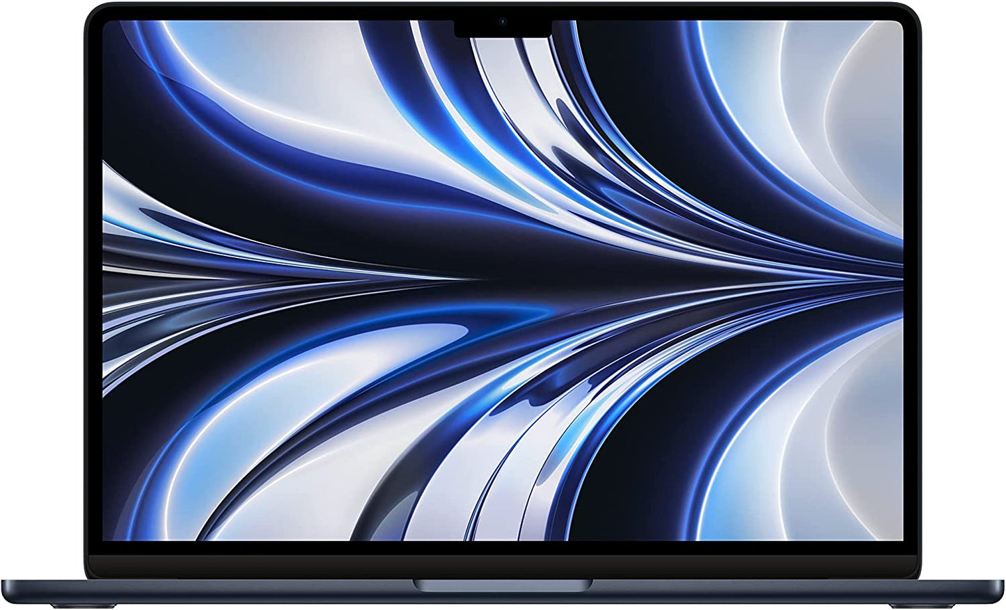 Apple 2022 Macbook Air Laptop with M2 Chip: Built for Apple Intelligence, 13.6-Inch Liquid Retina Display, 8GB RAM, 256GB SSD Storage, Backlit Keyboard, 1080P Facetime HD Camera; Midnight