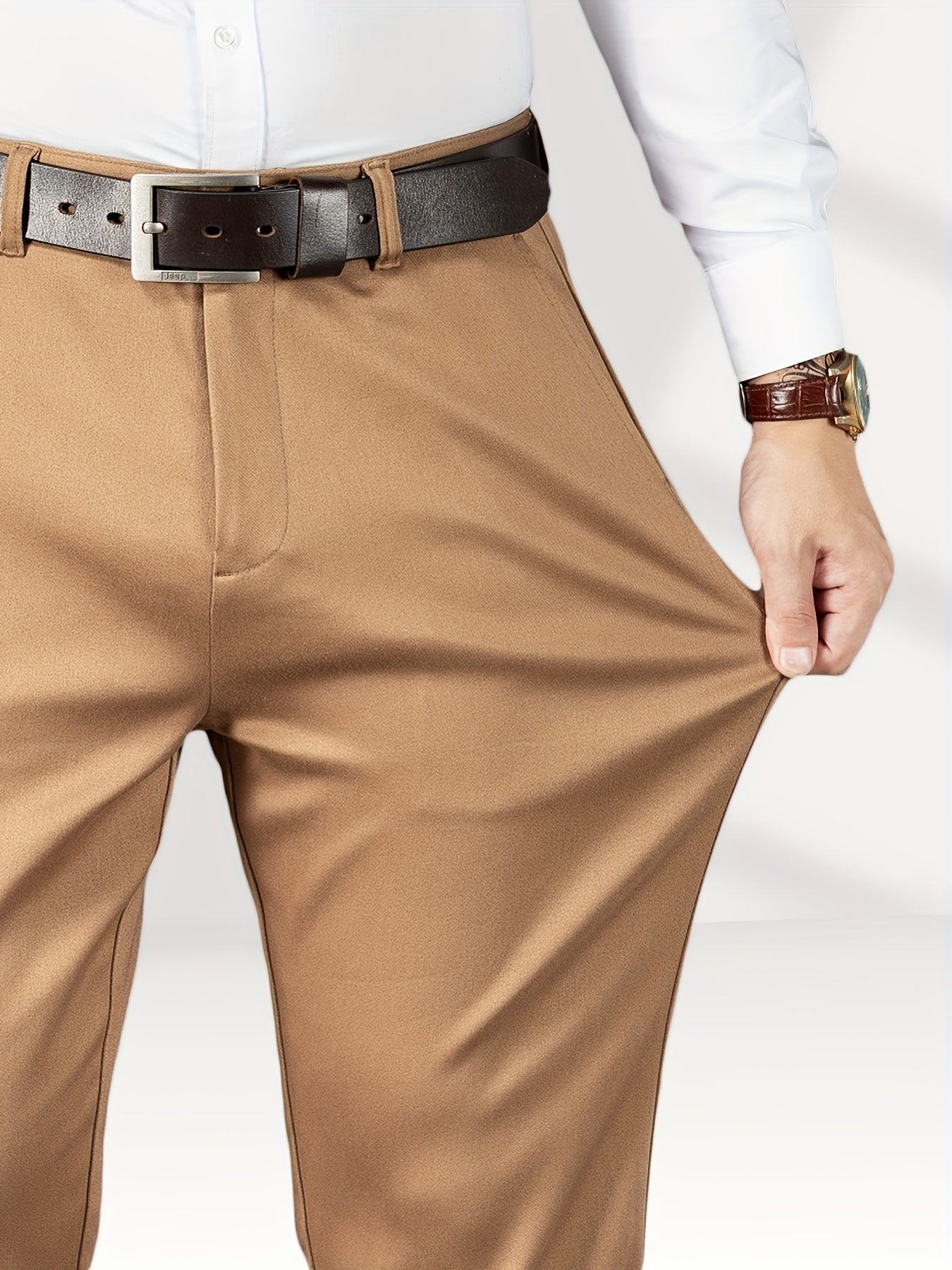 Men's four-season casual trousers