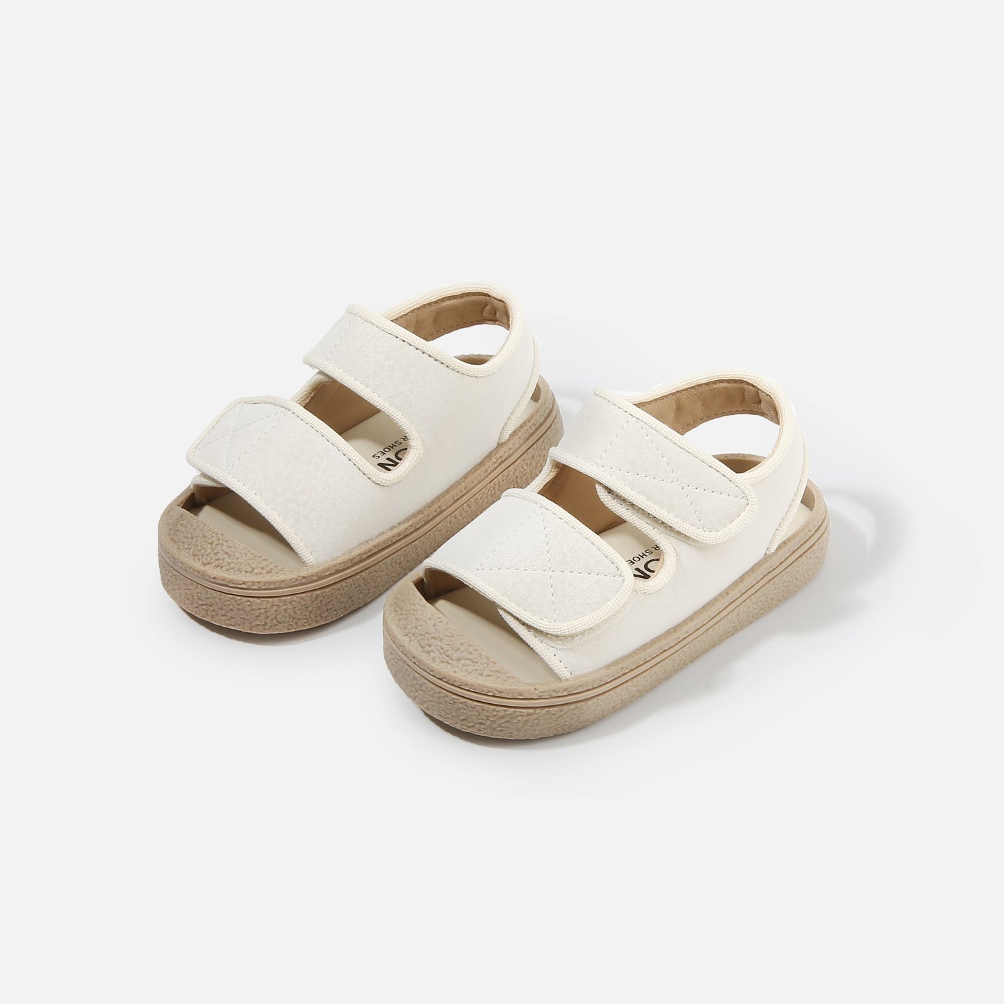 Kids' Breathable Open-Toe Footwear for Boys & Girls with Hook-and-loop Fastener Closure, Ideal for Beach & Leisure Activities