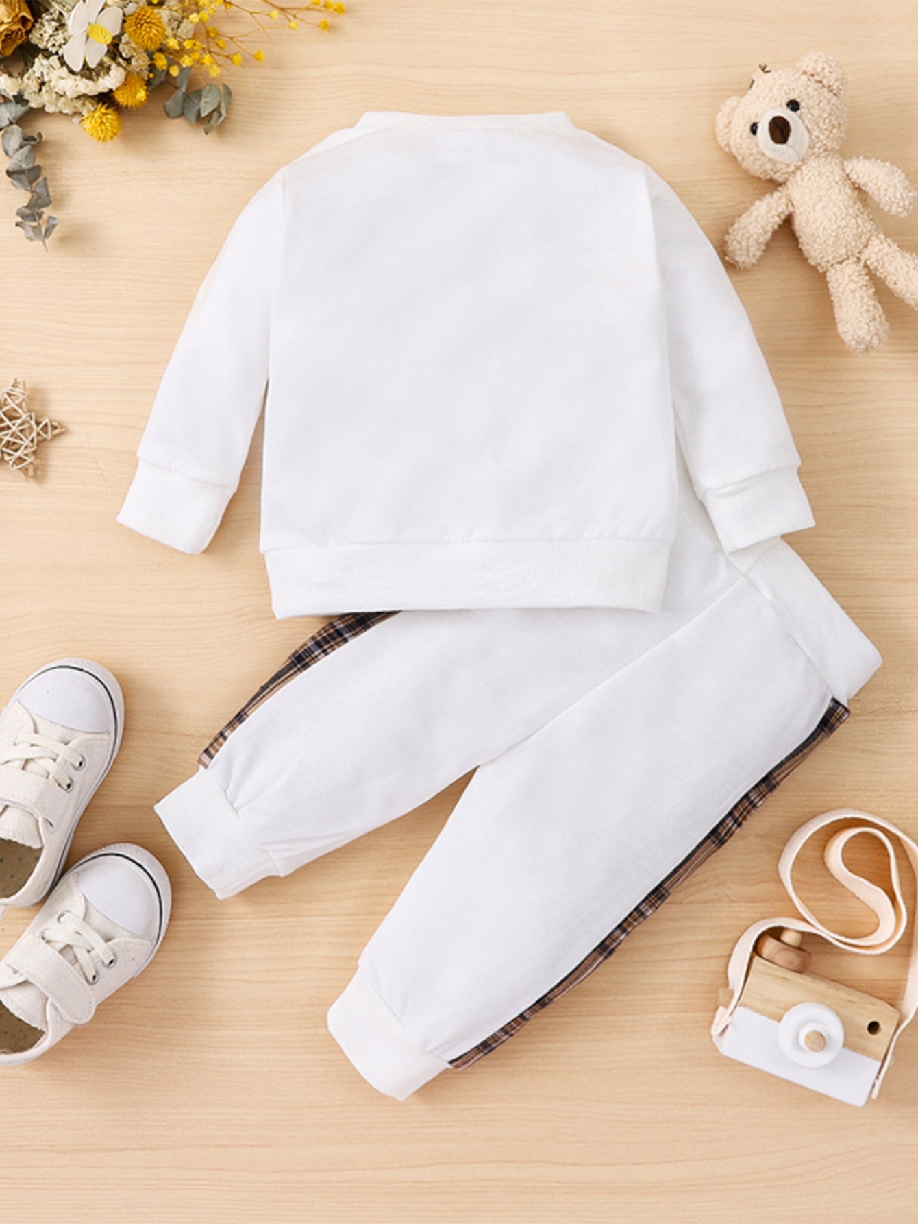 Toddler Baby Boy Clothes Outdoor Set Long Sleeve Sweatshirt Top Casual Pants Fall Winter Outfit Sweatsuit