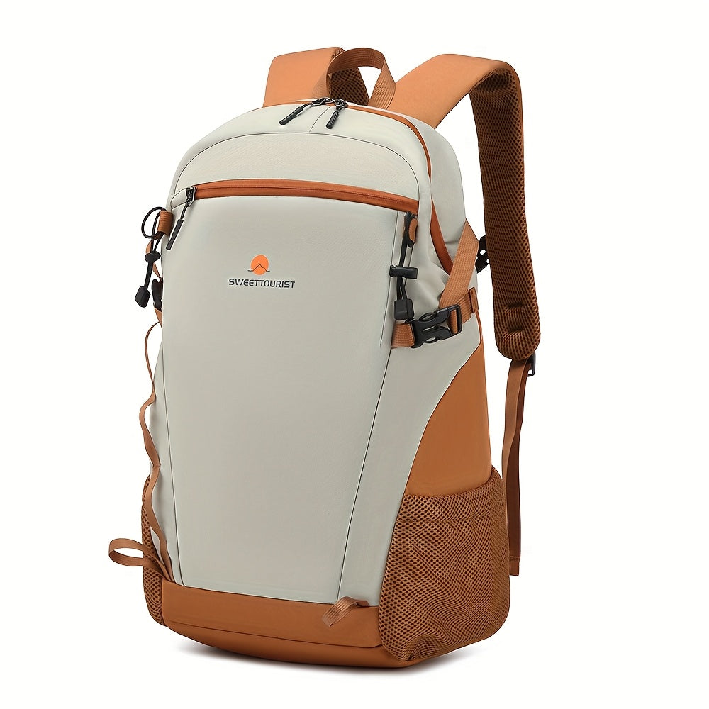 SWEET TOURIST Men'S Lightweight Hiking Backpack - Durable Oxford Fabric, Large Capacity, Adjustable Straps, Multiple Compartments for Outdoor Travel, Sports Casual Use, Hiking Gear, Sturdy Construction