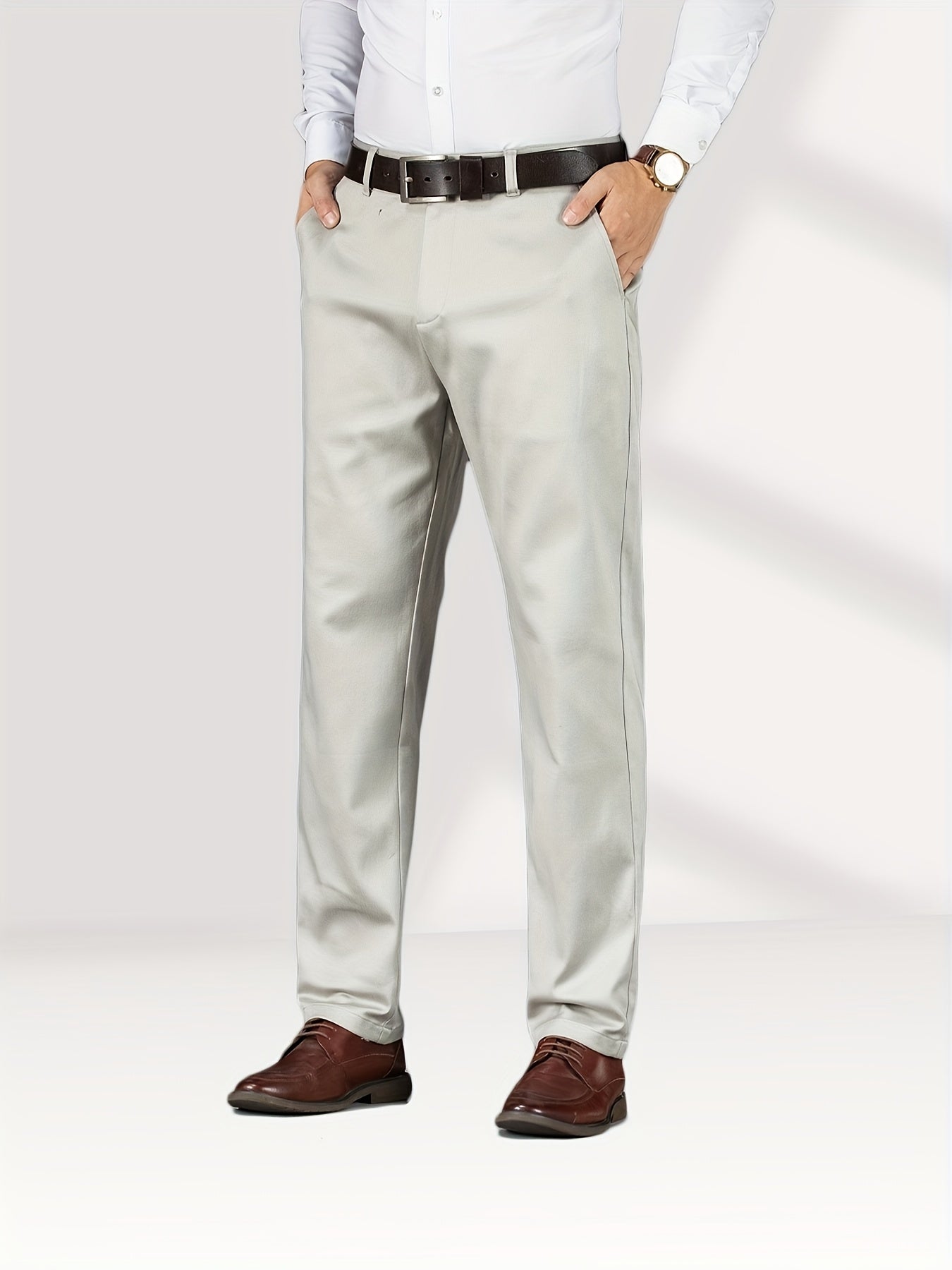 Men's four-season casual trousers