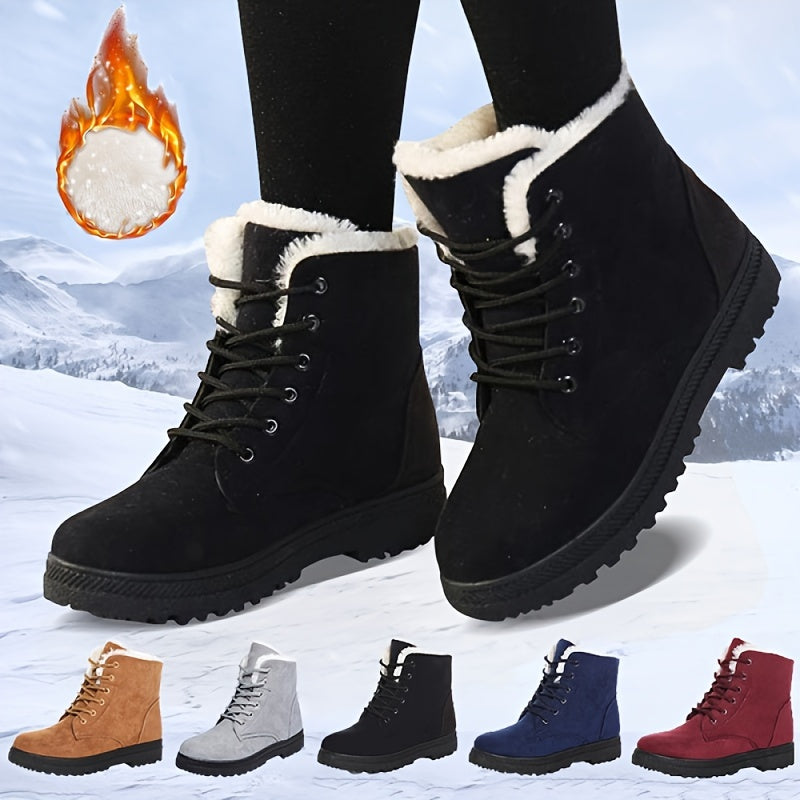 Women's Ankle Boots Winter Warm Shoes Fashion Comfortable Lightweight Versatile Boots