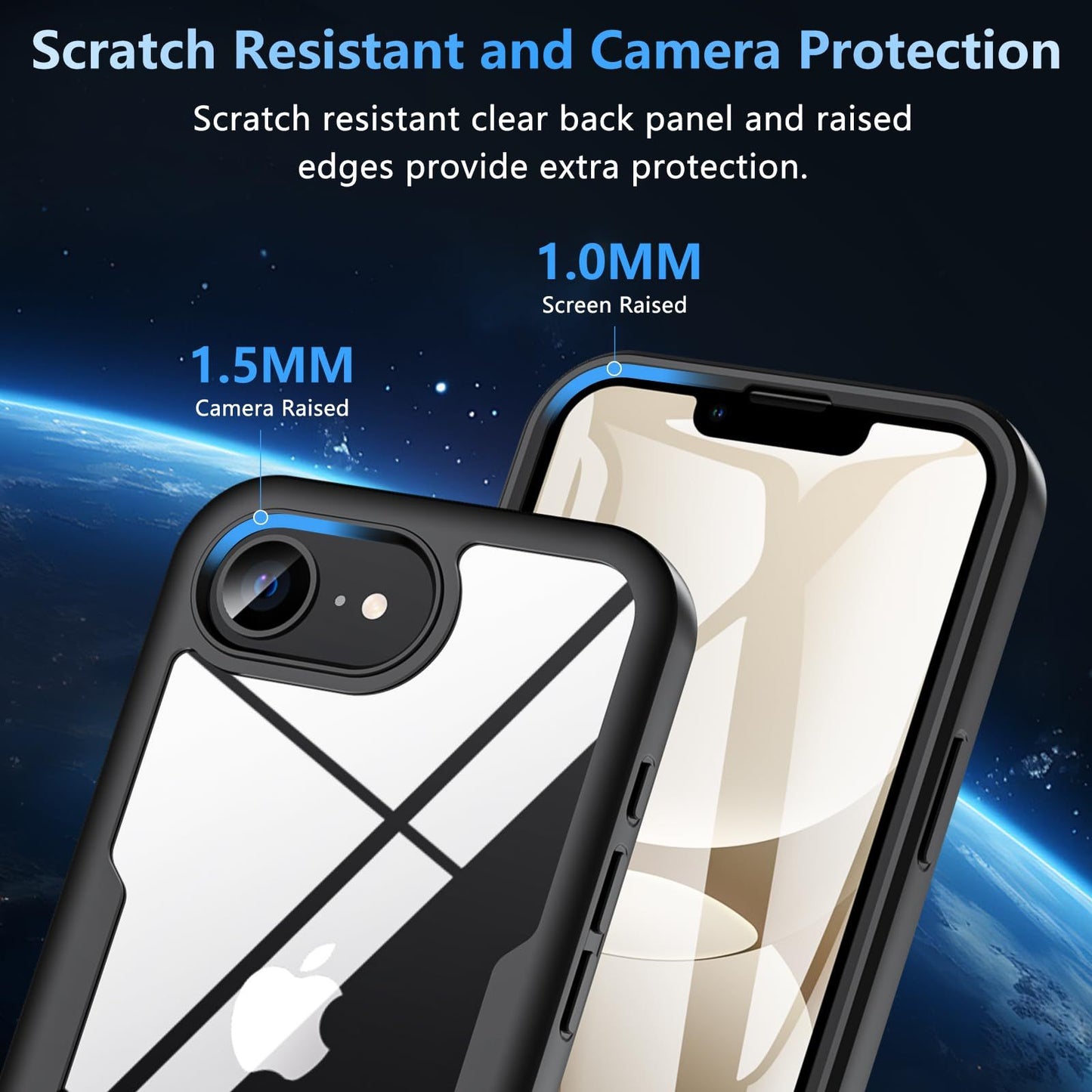 Պատյան iPhone 16e SE 4 2025-ի համար՝ ամբողջական հարվածային սիլիկոնե էկրանի պաշտպանիչ Հեռախոսի կափարիչ
