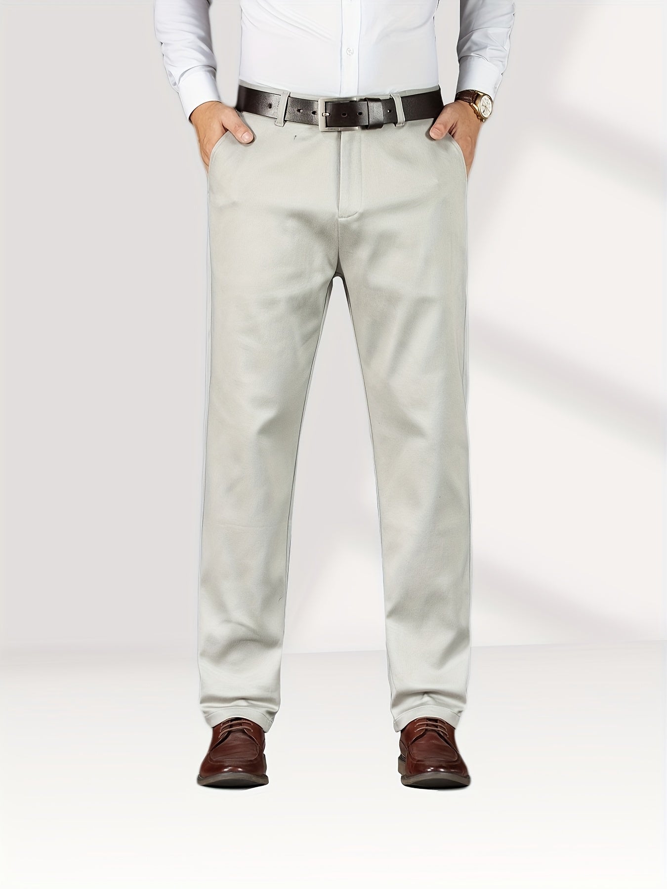 Men's four-season casual trousers