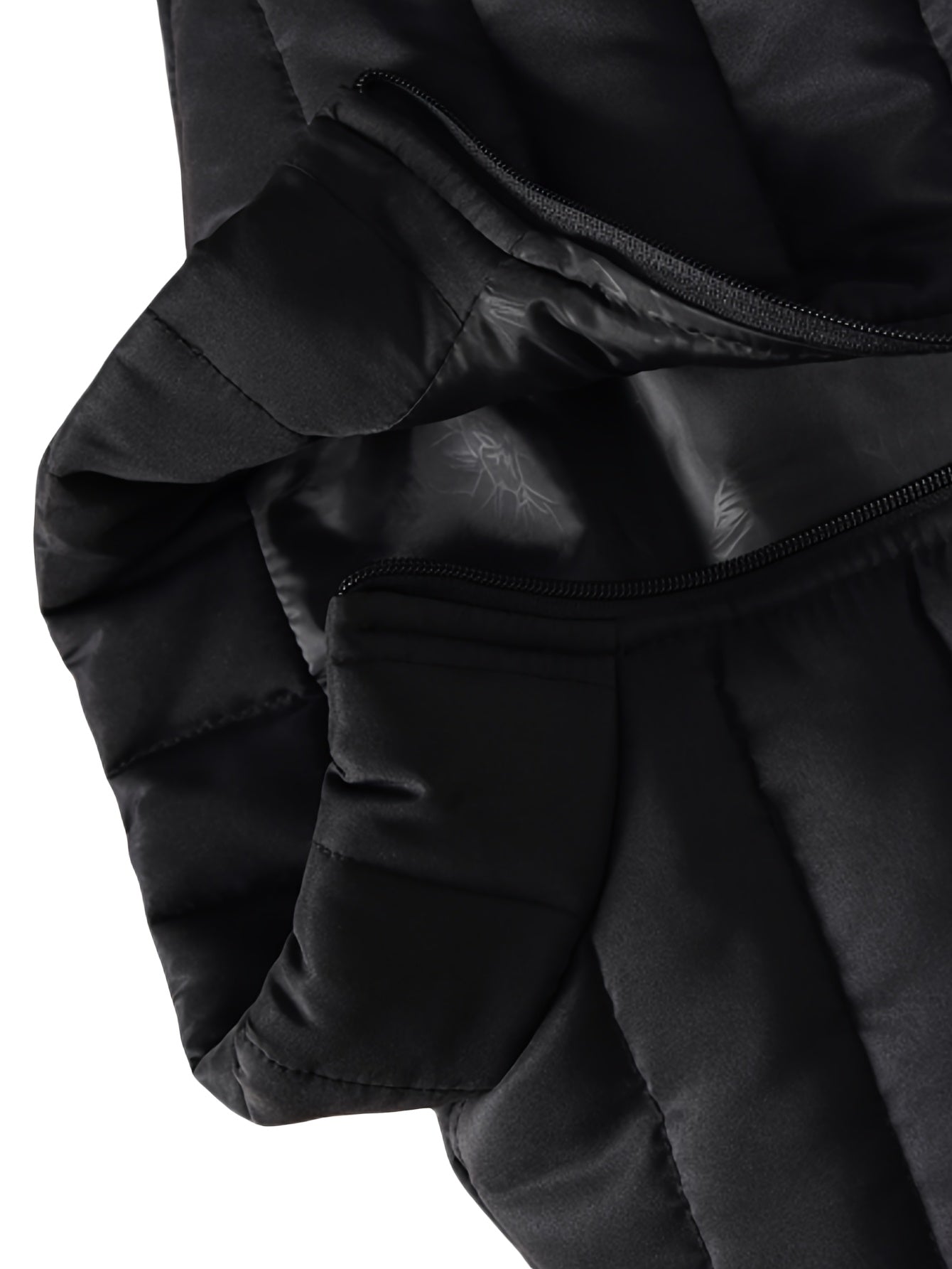 Men's Fashion Vest, Spring/Autumn Outerwear, Trendy Padded Jacket, Suitable for Daily and Outdoor Wear - ayq