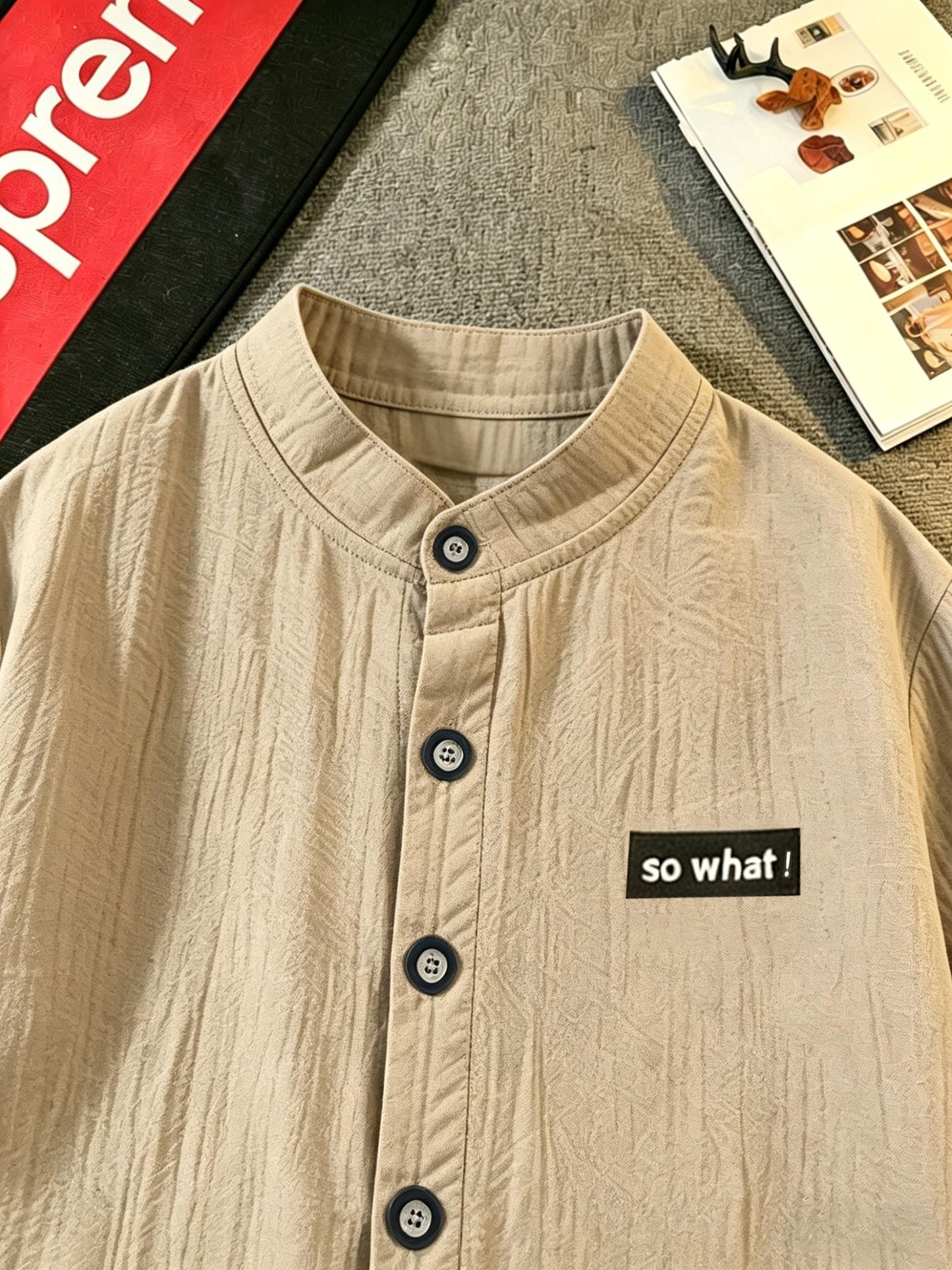 Kids' Casual Cotton Cardigan Shirt, Lightweight Summer Top