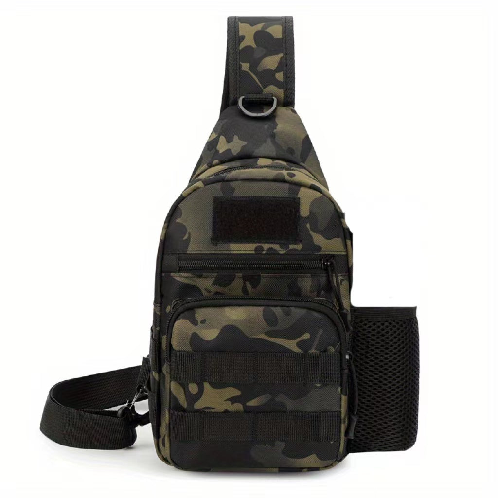 New Style Chest Bag for Outdoor Sports, Casual Men'S Shoulder Crossbody Backpack for Hiking And Travel.