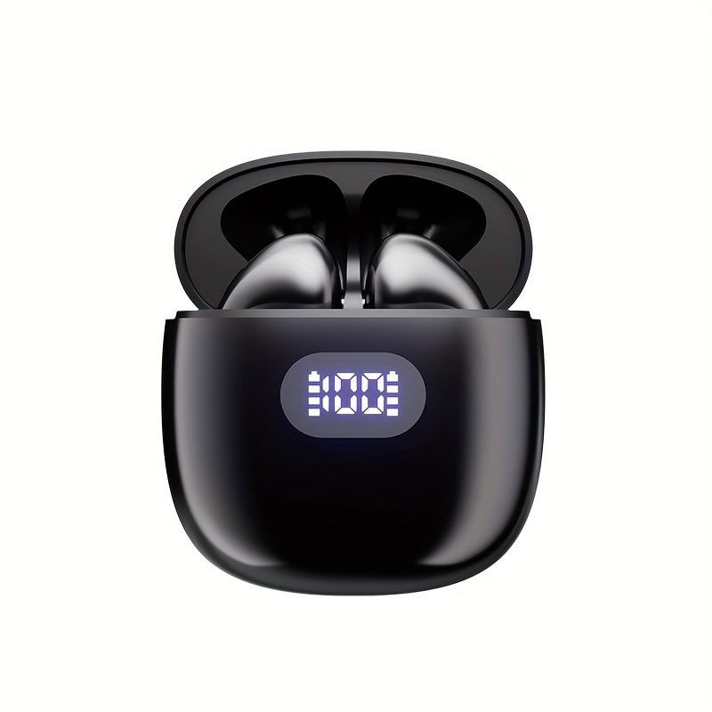 Նոր Style True Wireless ականջի մեջ սպորտային երաժշտության ականջակալ մինի ականջակալներ TWS HIFI bass HD զանգահարող ստերեո ականջակալներ Android-ի համար iPhone-ի համար Բջջային հեռախոսի խաղերի ականջակալներ խելացի ականջակալներ