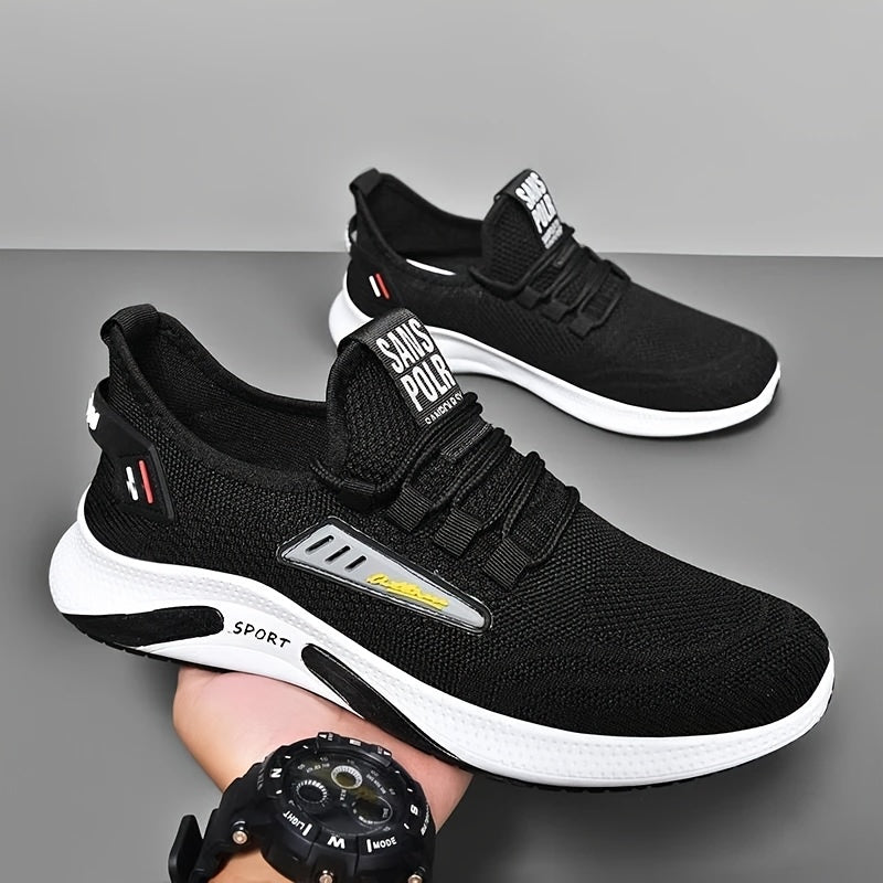 Men'S Lightweight, Breathable Mesh Sports Shoes with Comfortable Knit and Safe Lacing Design, Suitable for Daily Jogging and Casual Wear - Suitable for Men - Suitable for Sports and Daily Use - Great Gift for Fitness Lovers