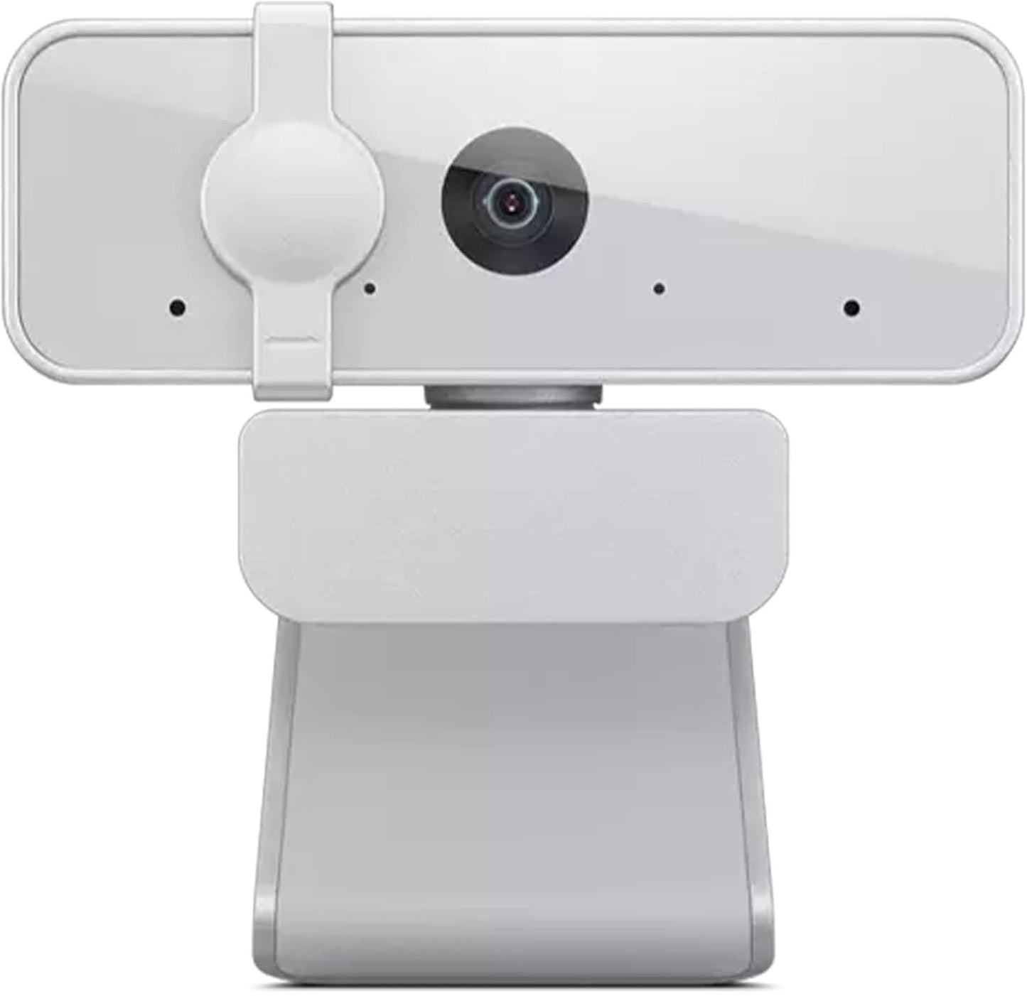 Lenovo HD 1080P Webcam (300 FHD) - Monitor Camera with 95° Wide Angle, 360° Rotation Pan & Tilt, Dual Microphones – Attachable Desktop Cam with Privacy Shutter for Remote Work, Streaming & Gaming
