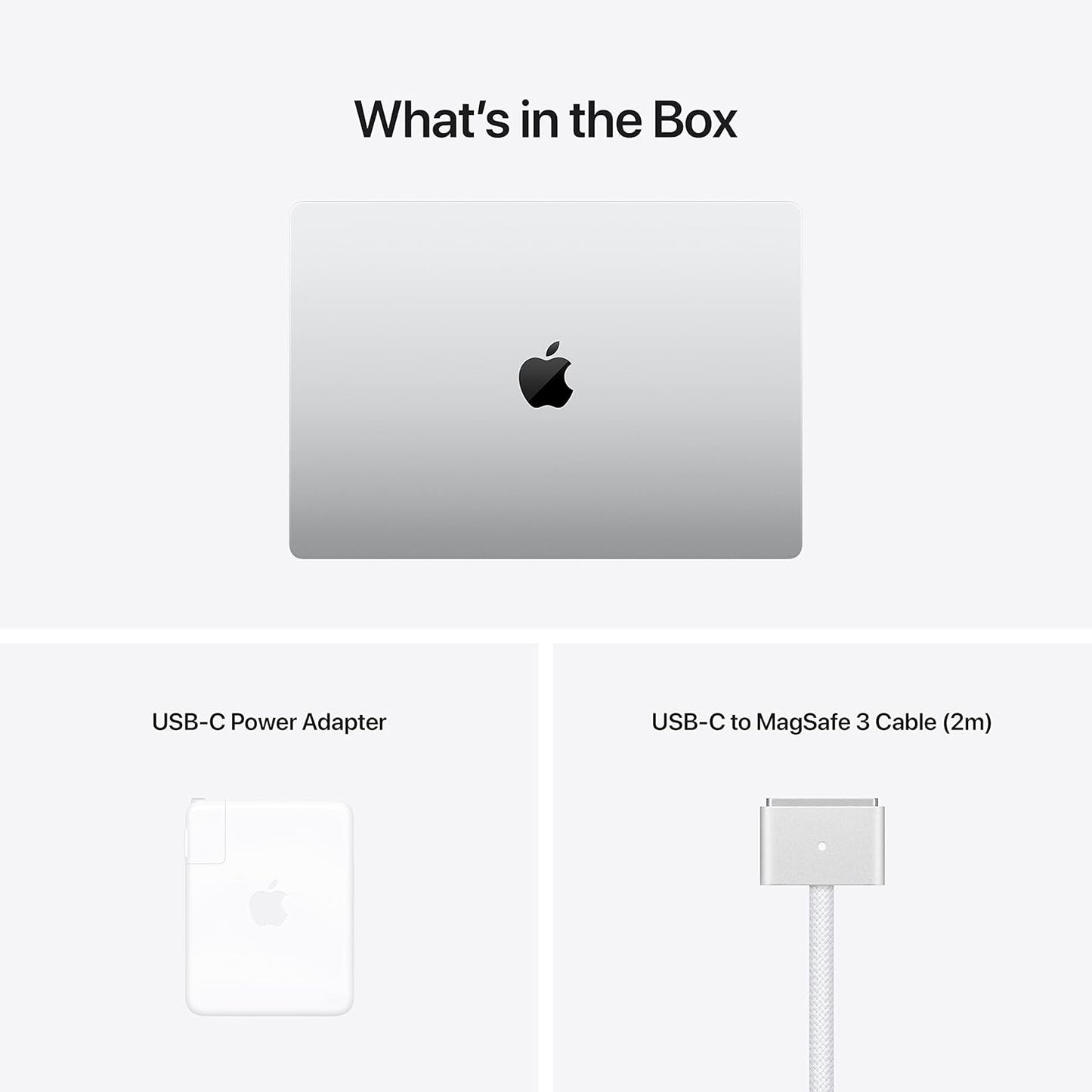 2021 Apple Macbook Pro (16-Inch, M1 Pro Chip with 10‑Core CPU and 16‑Core GPU, 16GB RAM, 1TB SSD) - Silver