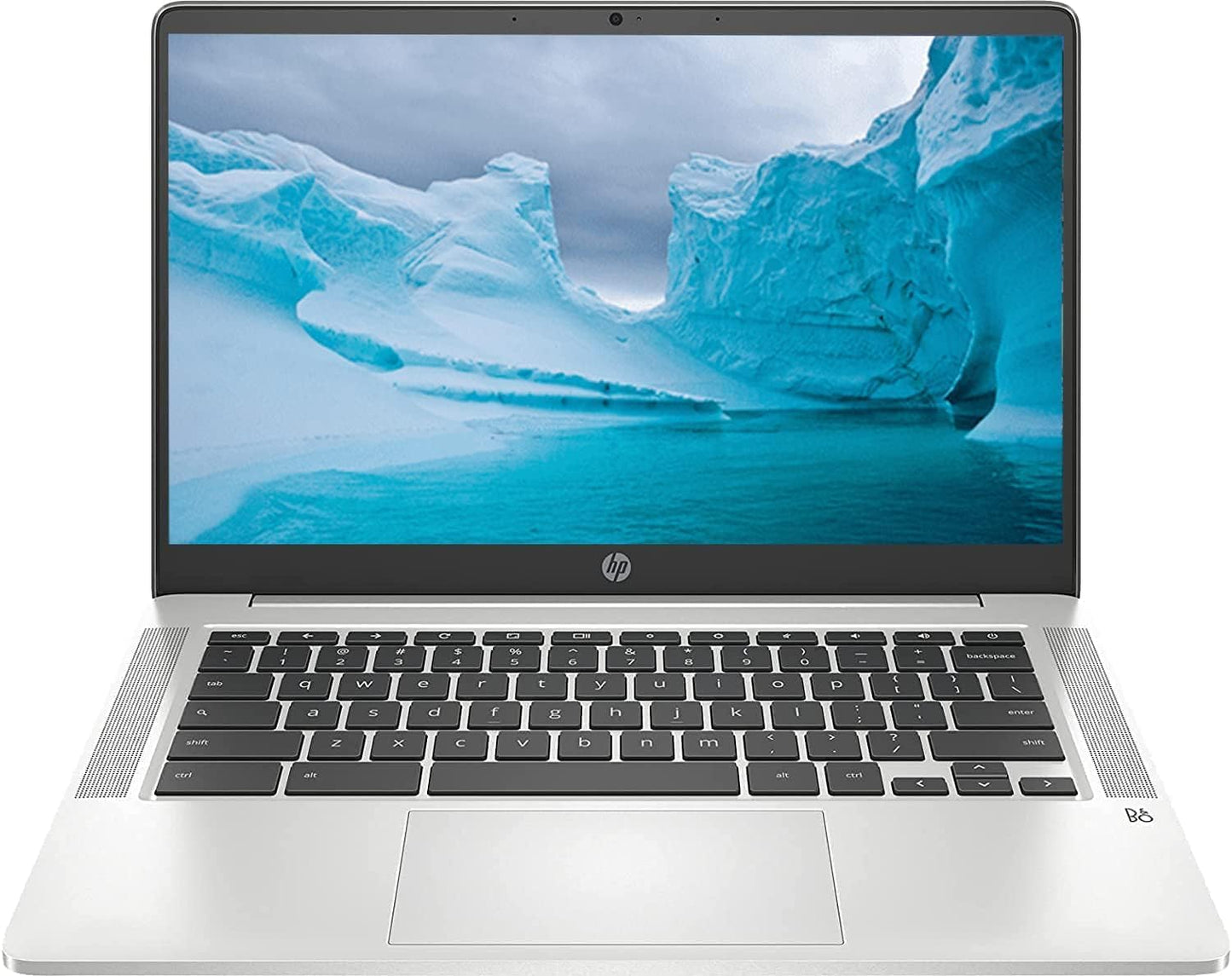 HP 2023 Chromebook Laptop, 14 Inch Display, Intel Celeron N4120 Processor, 4GB RAM, 64GB Emmc, Intel UHD Graphics 600, Wifi, Bluetooth, Chrome OS, Modern Gray