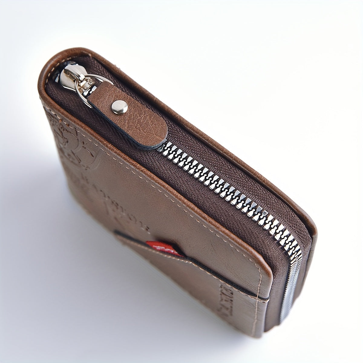 1pc Men's Business Wallet, Retro Letter Embossed Credit Card Holder, Gift For Men