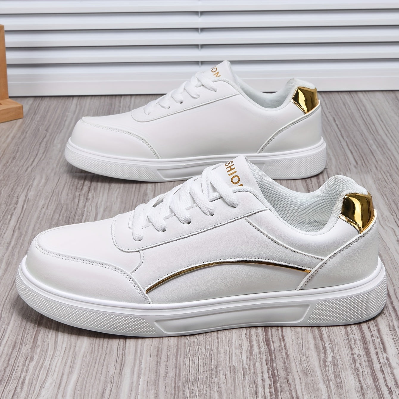 Men'S Fashion Sneakers, Casual Low-Top Retro Thick Sole, EVA Sole, Faux, Fabric Lining, Lace-Up Closure, Versatile Athletic Outdoor Shoes, Skateboarding Shoes