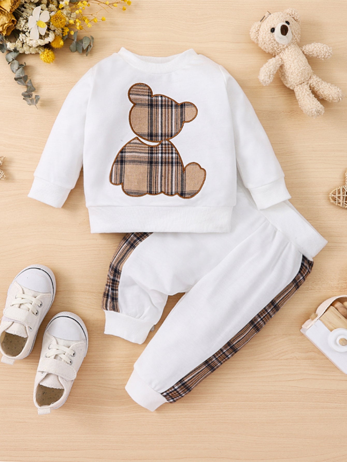 Toddler Baby Boy Clothes Outdoor Set Long Sleeve Sweatshirt Top Casual Pants Fall Winter Outfit Sweatsuit