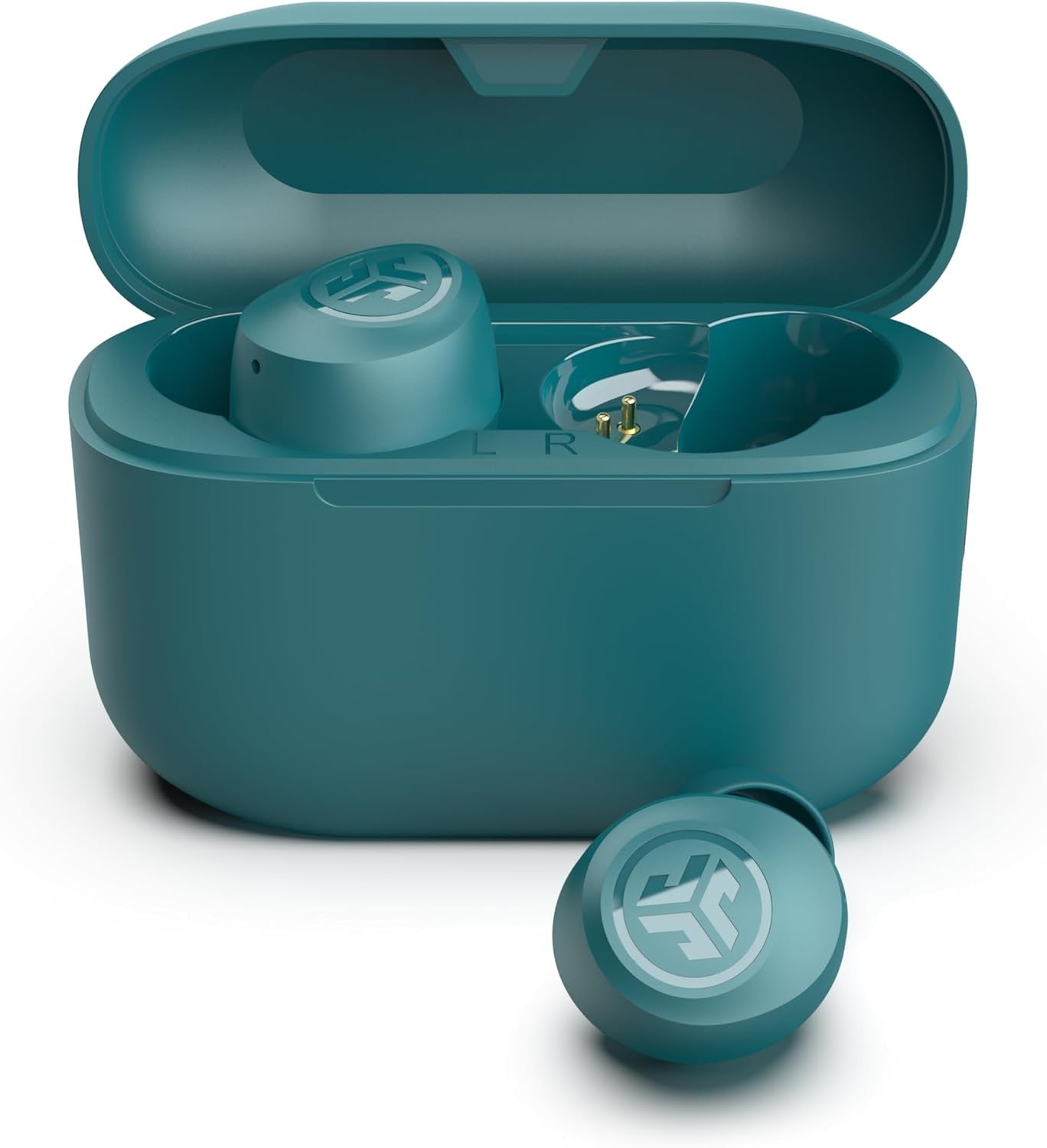 Jlab Go Air Pop True Wireless Bluetooth Earbuds & Charging Case - Black, Dual Connect, IPX4 Sweat Resistance, Bluetooth 5 Connection, 3 EQ Sound Settings Signature, Balanced, Bass Boost