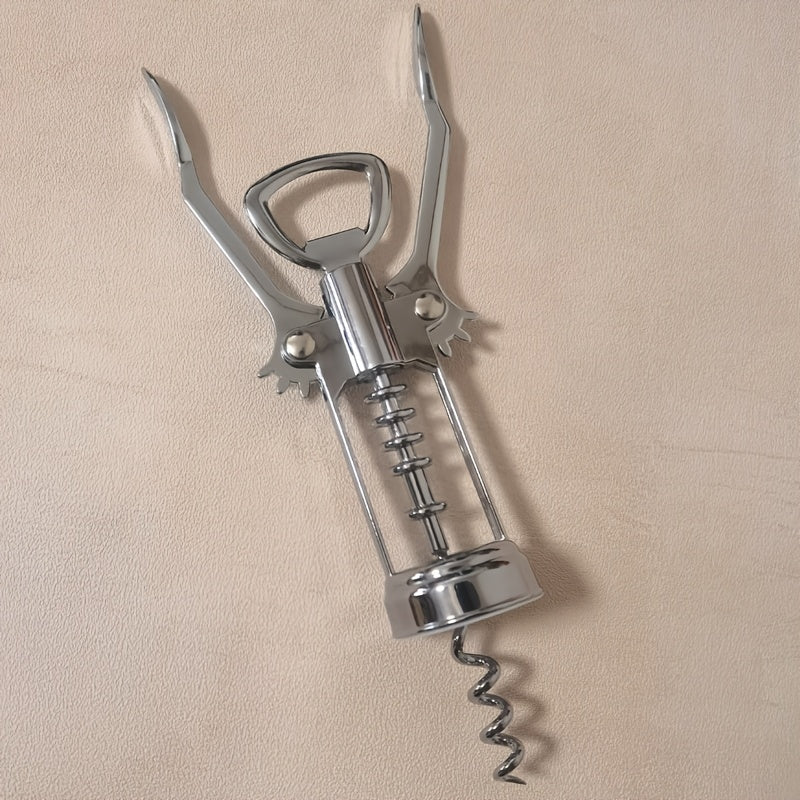 1pc, Multifunctional Red Wine Bottle Opener Creative Beer Wine Bottle Opener Wine Labor-Saving Wine Opener Screwdriver