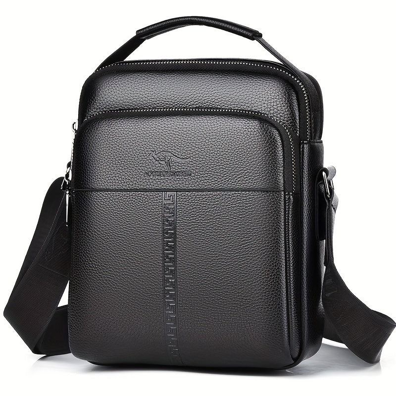 1pc Men's Shoulder Bag, Small Business Handbag, Fashion Casual Backpack