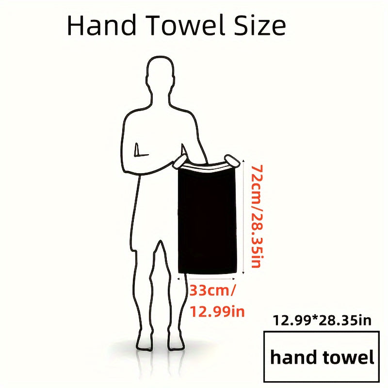 2pcs Soft Cotton Face Towels - Thick, Absorbent & Skin-Friendly for Home Bathroom, Striped Design with Reinforced Edges, 32.99cm x 72.01cm, Modern Style, Pink & Blue Shades, Bathroom Essentials | Modern Towel Design | Plush C