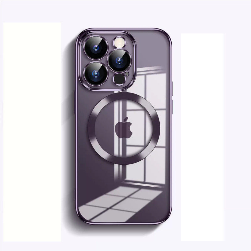 Հեռախոսի պատյան Պատրաստված է iPhone 16 Pro-ի համար՝ տեսախցիկի ոսպնյակների պաշտպանիչով (համատեղելի է) քերծվածքներից պաշտպանված էլեկտրական բարակ հեռախոսի կափարիչ կանանց համար տղամարդկանց համար