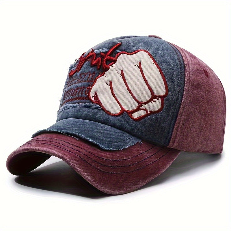 Unisex Vintage Cotton Baseball Cap for Spring and Summer