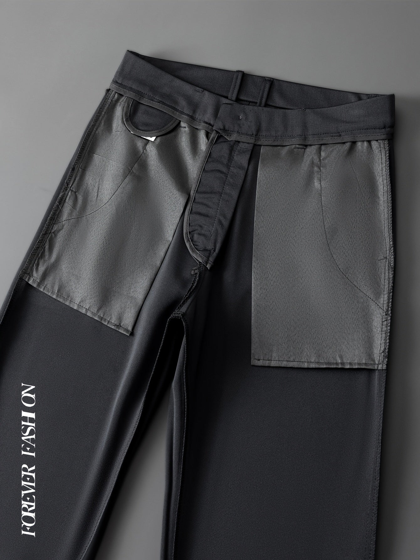 EAGLE Men'S Classic Micro Elastic Casual Pants for Events And Business