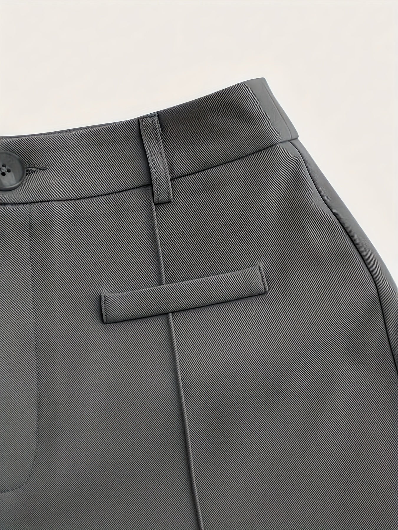 European And American Women'S High-Waisted Straight Wide-Leg Casual Long Pants for Spring, Autumn, And Winter.