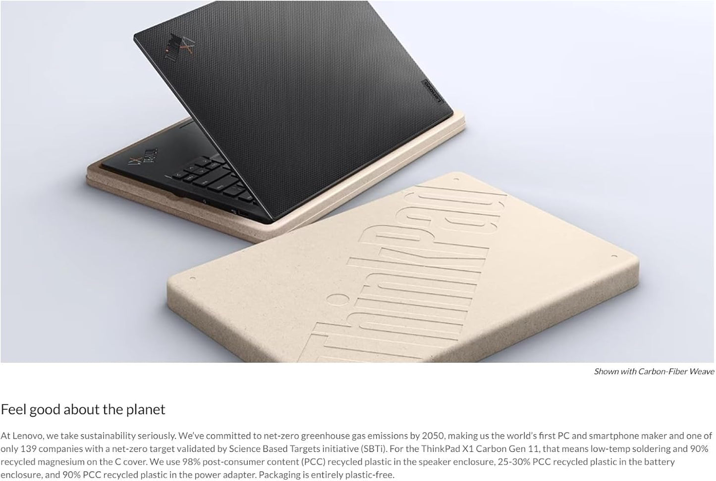 Lenovo Gen 11 Thinkpad X1 Carbon Laptop with Intel Core I7-1365U Vpro Processor, 14" WUXGA 100% Srgb Anti-Glare Touchscreen, 32GB LPDDR5 RAM, 1TB Gen4 Performance SSD, Thunderbolt, and Windows 11 Pro