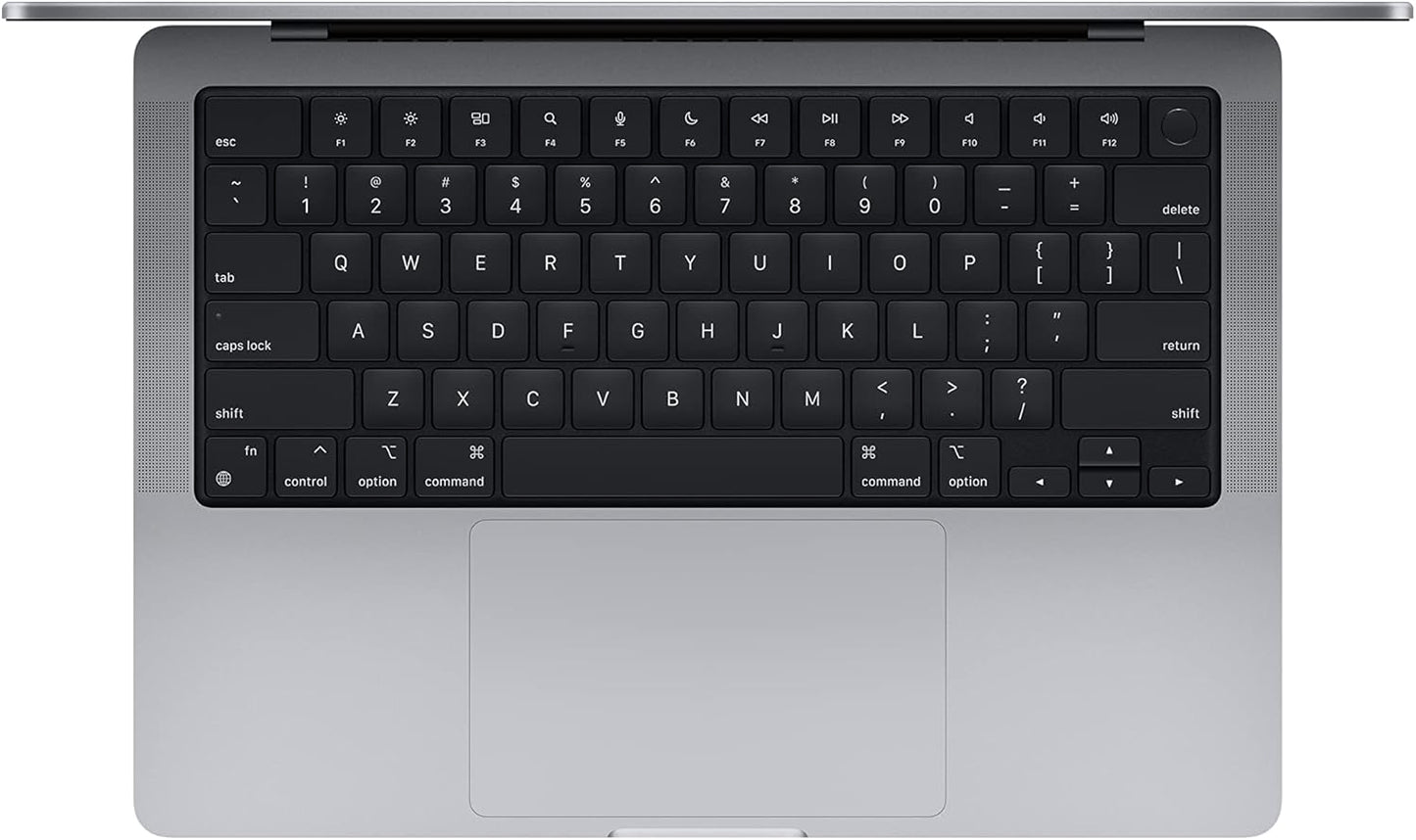 Apple 2023 Macbook Pro Laptop with Apple M2 Pro Chip with 12‑Core CPU and 19‑Core GPU: 14.2-Inch Liquid Retina XDR Display, 16GB Unified Memory, 1TB SSD Storage. Works with Iphone/Ipad; Space Gray