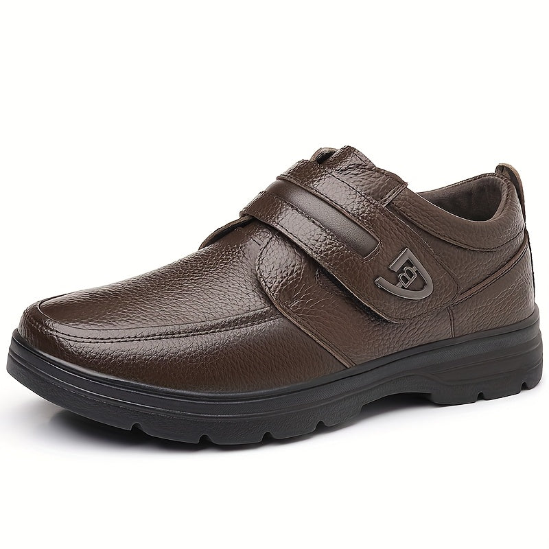 Men's Breathable Vintage Casual Slip-On Leather Shoes