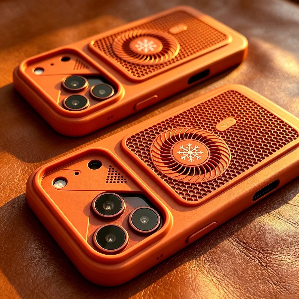 Matte Cooling Mesh Phone Case for iPhone 11-18 Pro Max Magsafe