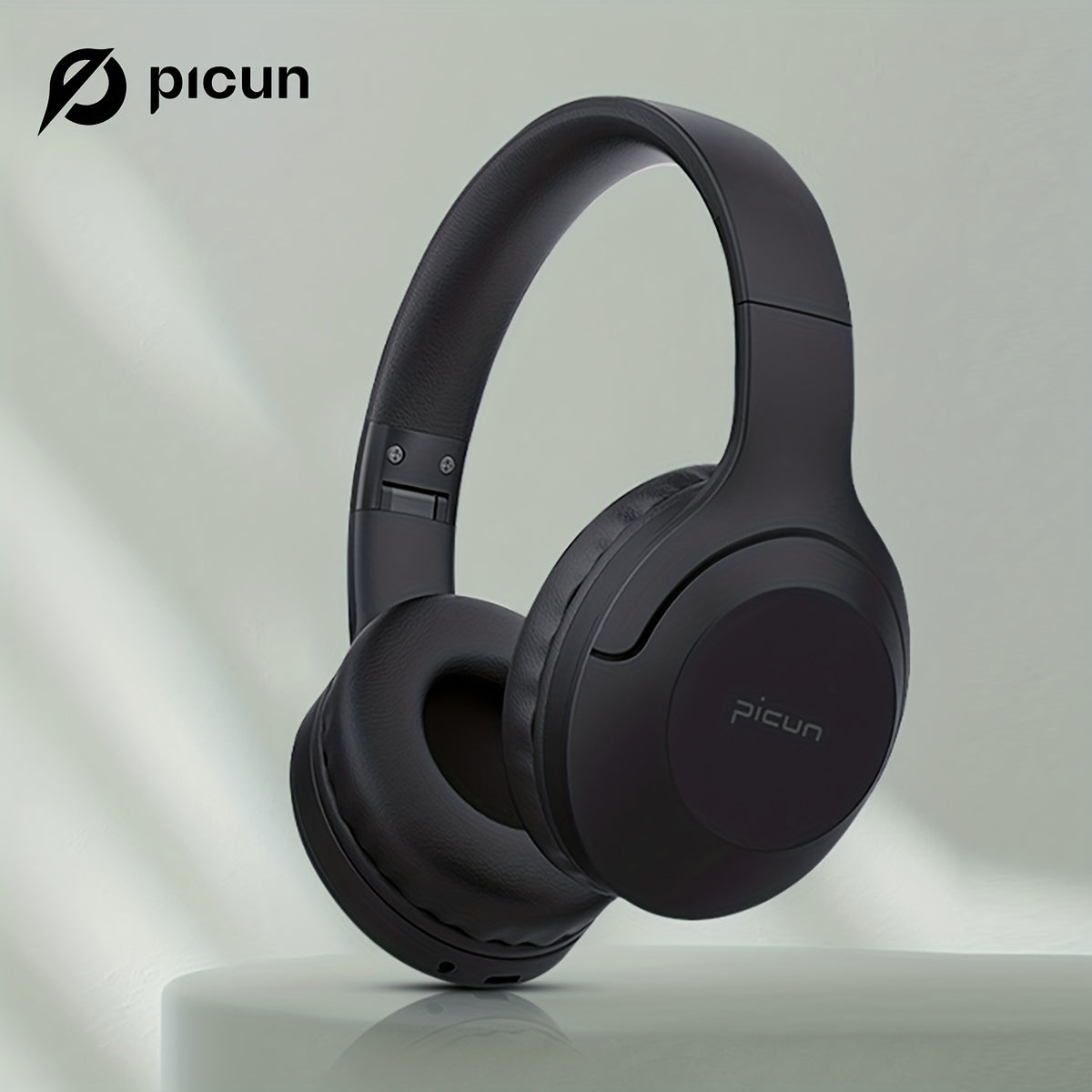 Picun B-01S անլար ականջակալներ, HD ստերեո ձայնով ականջակալներ ներկառուցված միկրոֆոններով, խորը բասով՝ 46 ժամ նվագարկման ժամանակ, HiFi ստերեո ծալովի թեթև ականջակալներ, TF/բջջային հեռախոսի/համակարգչի/տան համար։